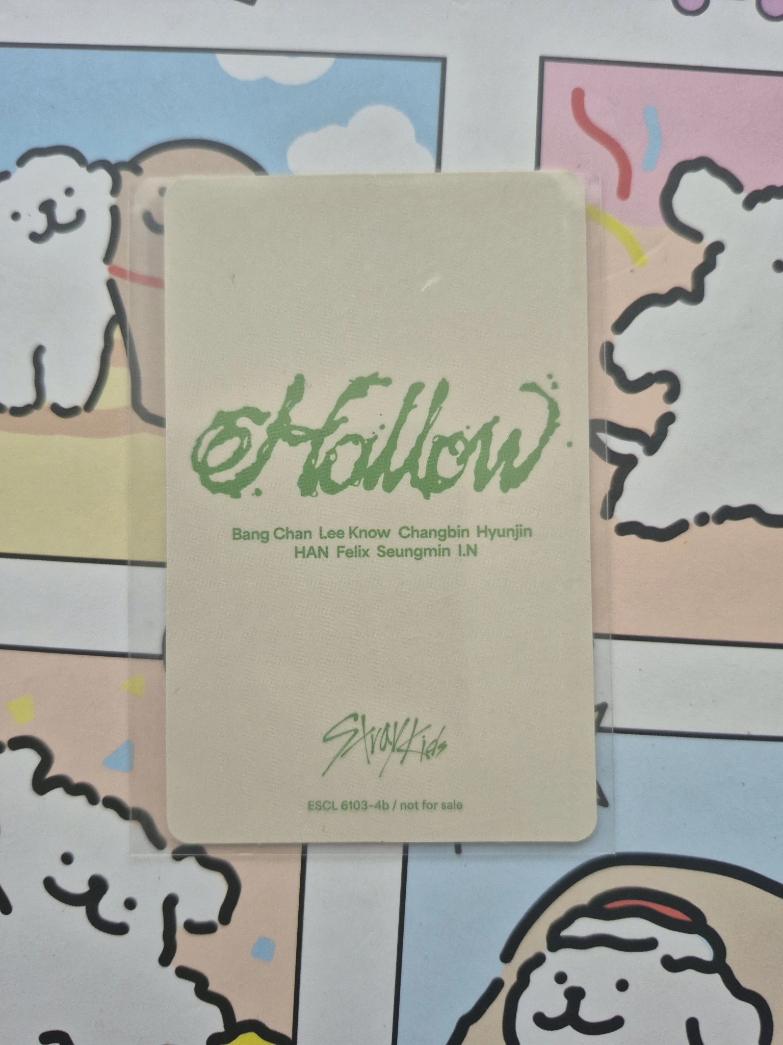 Stray Kids Changbin Stray Kids - Changbin - Hollow Album album photocard limited version A version listing photo 2