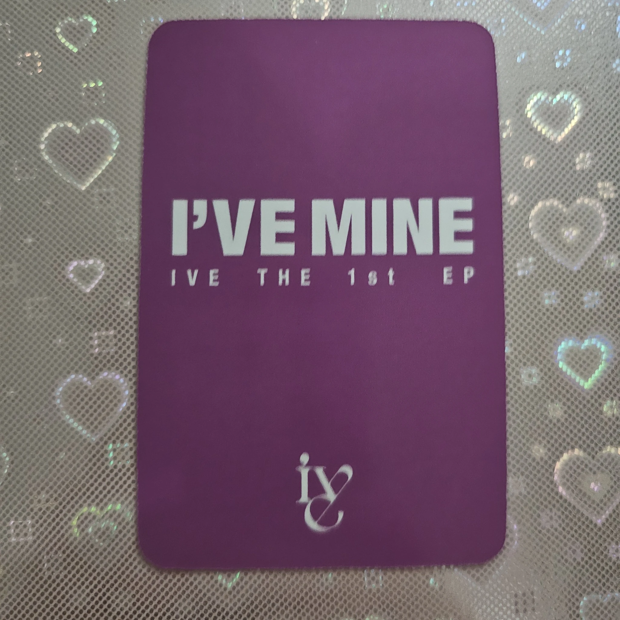 IVE Leeseo IVE - Leeseo - I've Mine Album apple music round 1 fansign listing photo 2