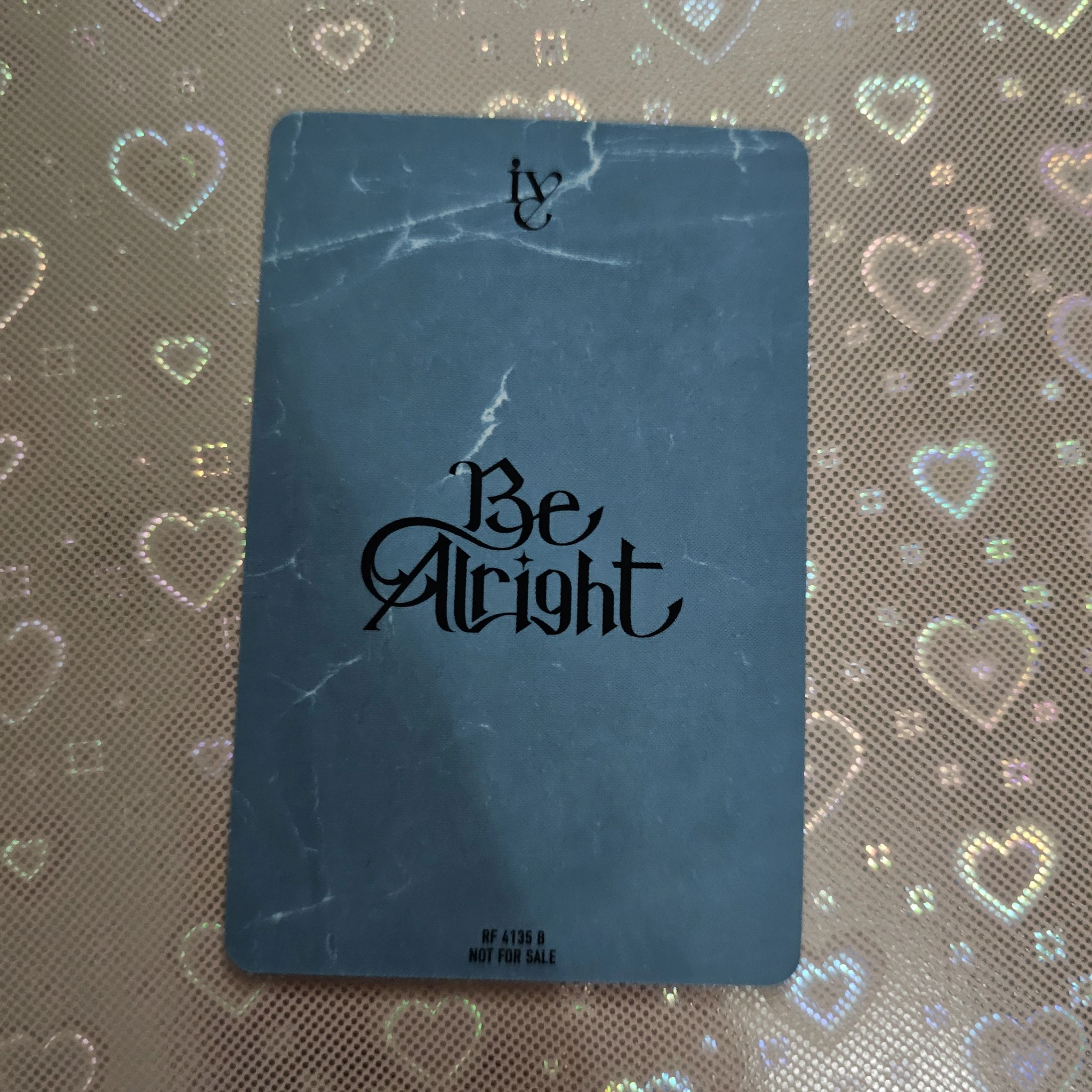 IVE IVE - Gaeul & Wonyoung - Be Alright Album album photocard version 1 listing photo 2