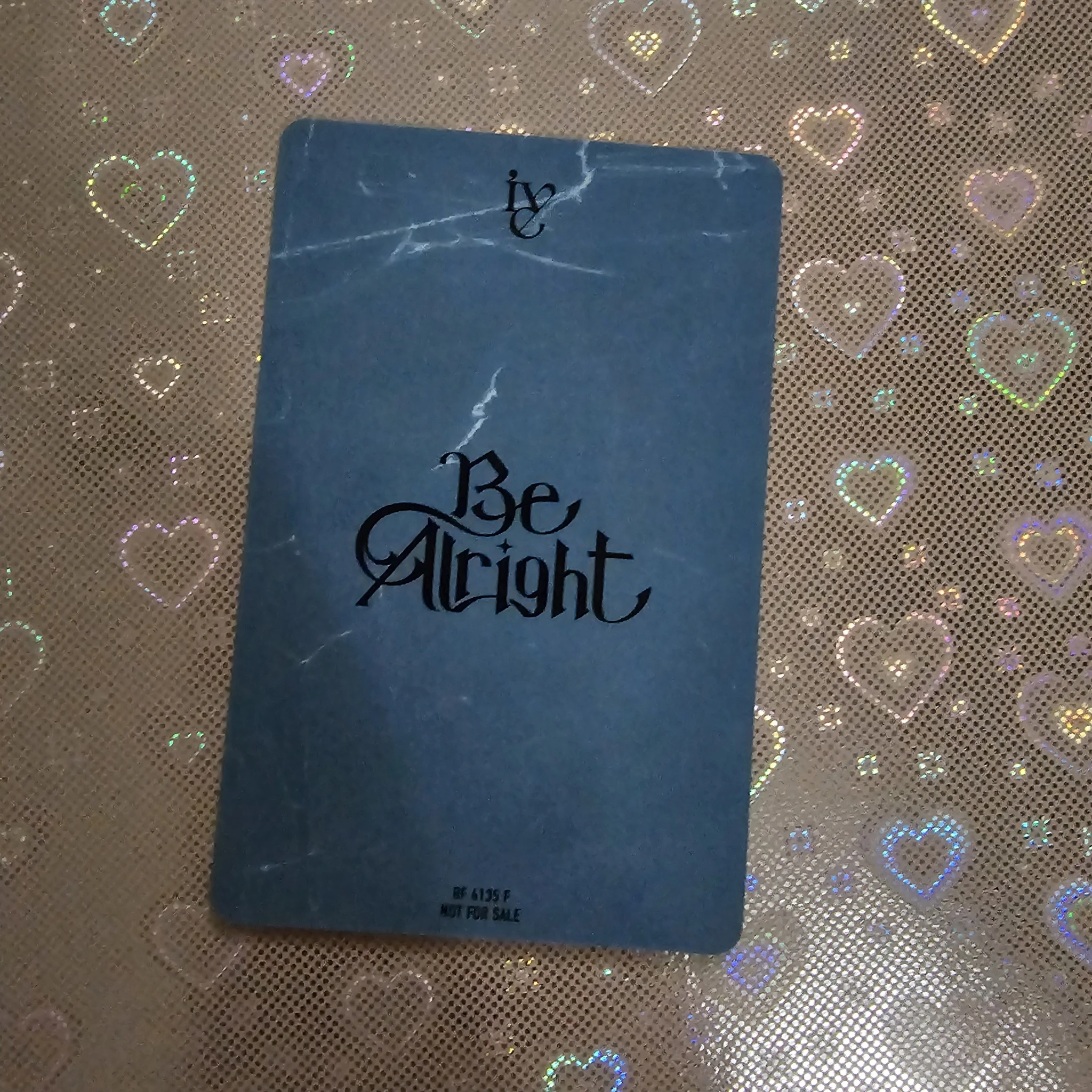 IVE IVE - Yujin & Rei - Be Alright Album album photocard version 1 listing photo 2