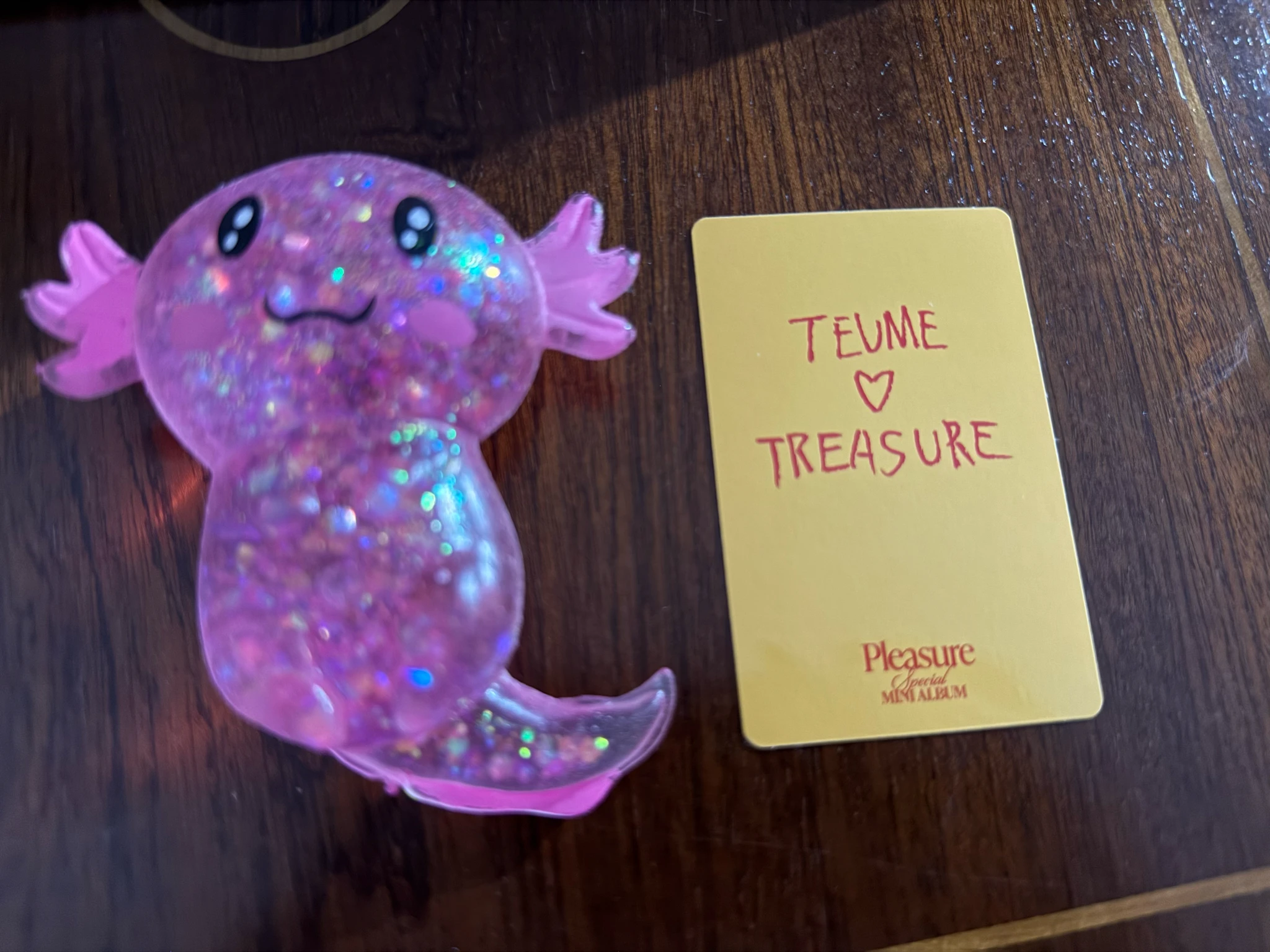 TREASURE So Junghwan TREASURE - So Junghwan - Pleasure Album yellow version album photocard listing photo 2