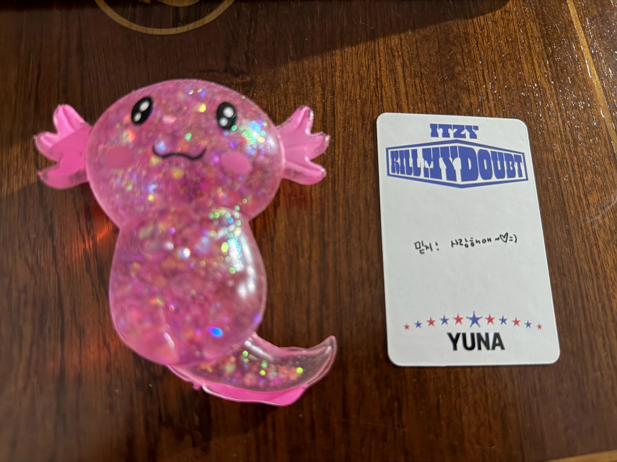 ITZY Yuna ITZY - Yuna - KILL MY DOUBT Album album photocard listing photo 2