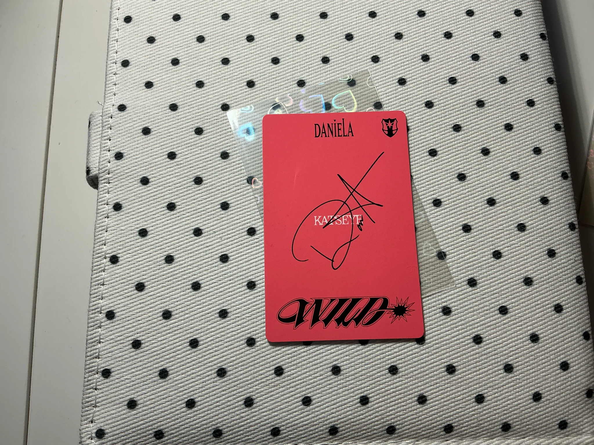 KATSEYE Daniela KATSEYE - Daniela - WILD Album wild heart version album photocard listing photo 2