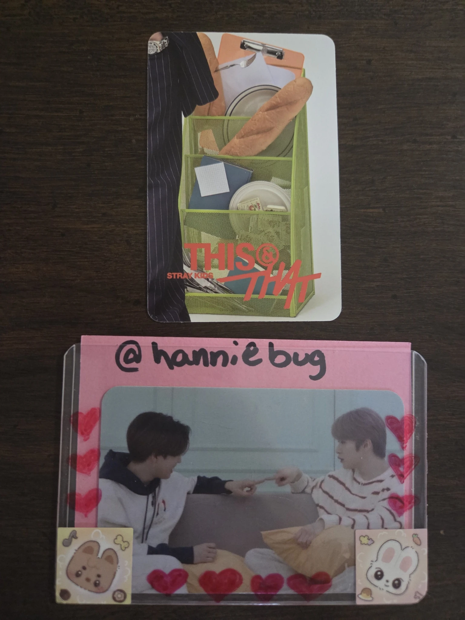 Stray Kids Bang Chan Stray Kids - Bang Chan - THIS & THAT Album album photocard & version listing photo 2