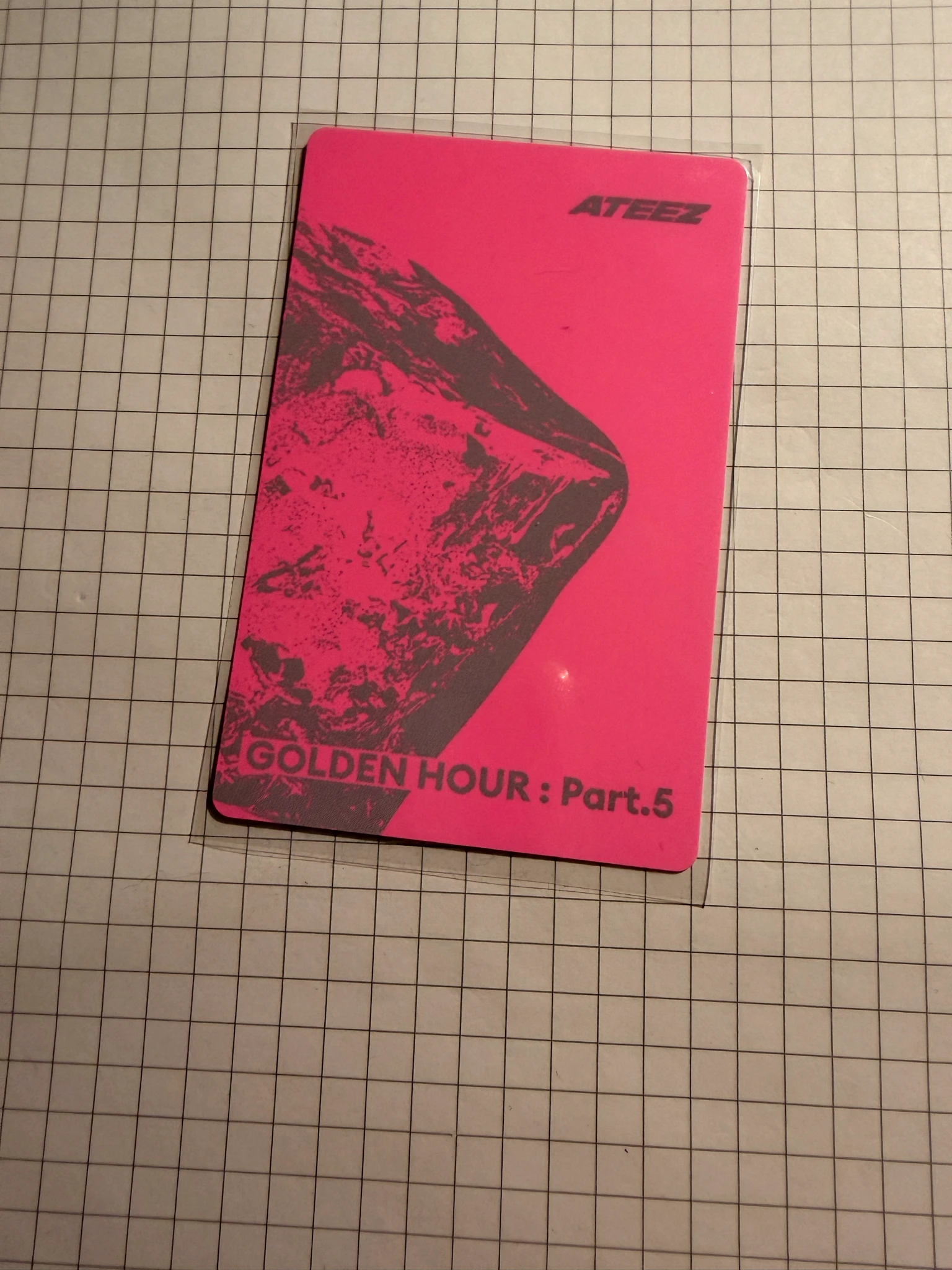 ATEEZ San ATEEZ - San - GOLDEN HOUR : Part.5 Album album photocard poca album A version listing photo 2