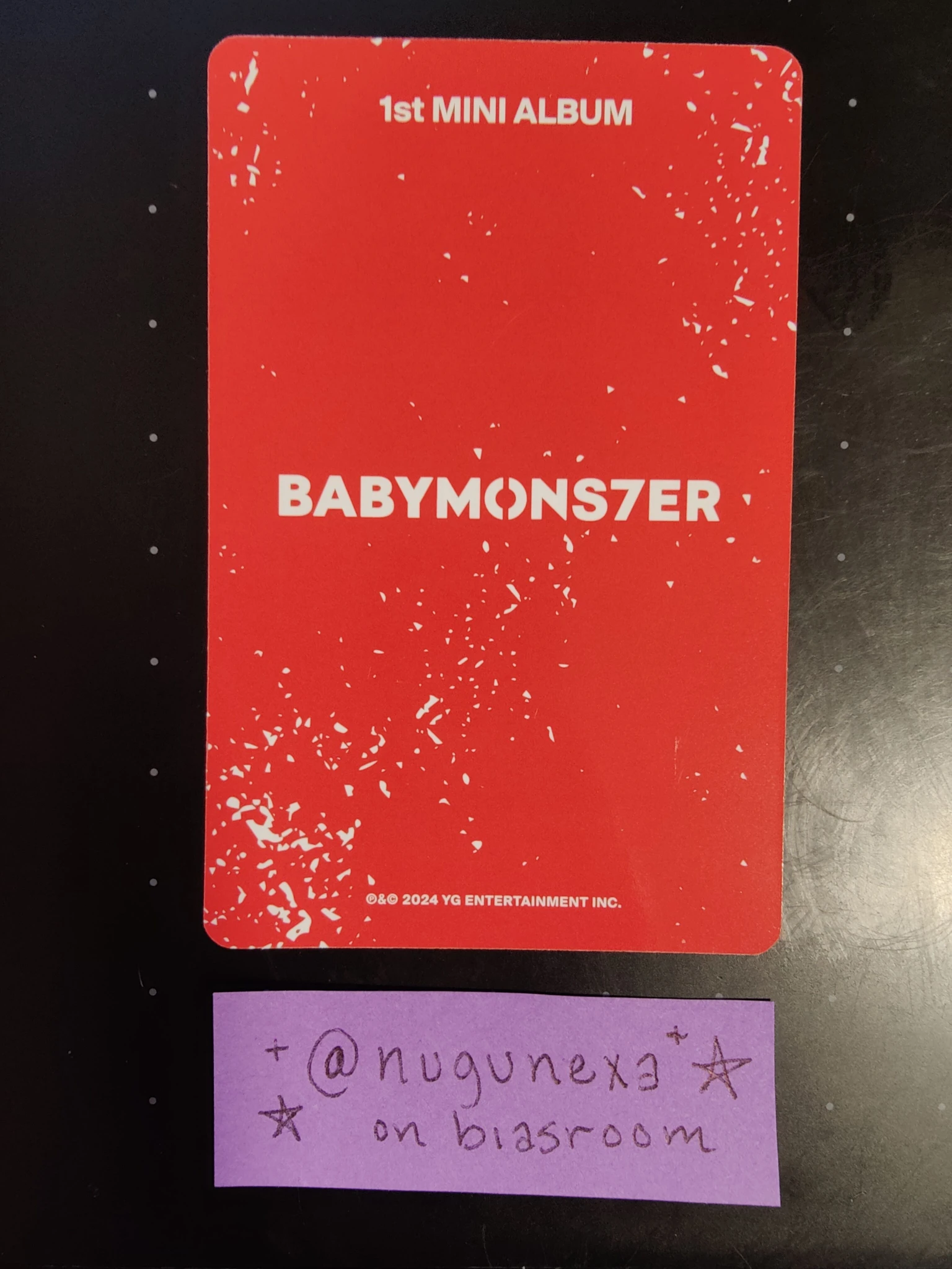 BABYMONSTER Ruka BABYMONSTER - Ruka - BABYMONS7ER Album album photocard photobook version listing photo 2