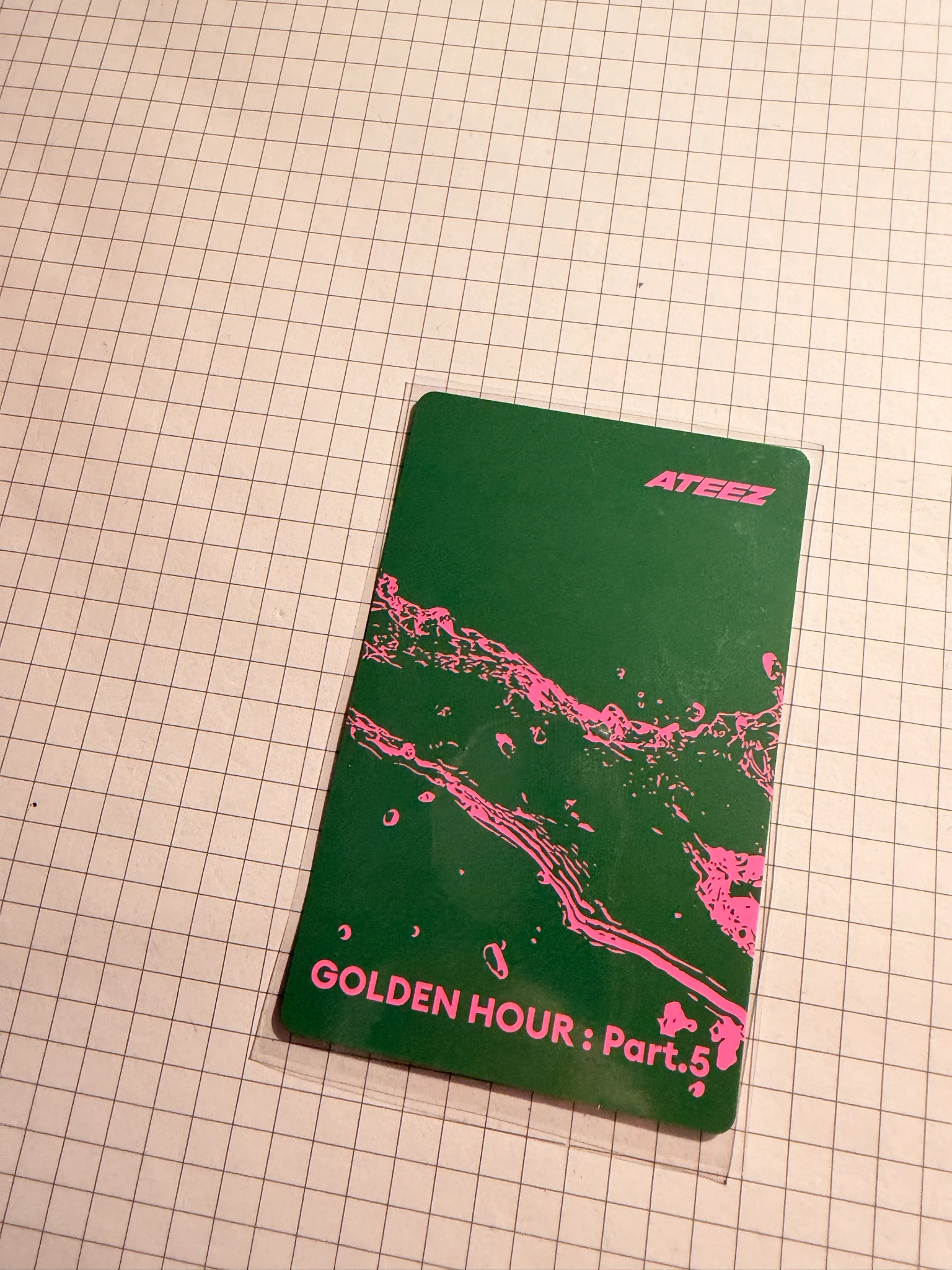 ATEEZ San ATEEZ - San - GOLDEN HOUR : Part.5 Album poca album album photocard Z version listing photo 2