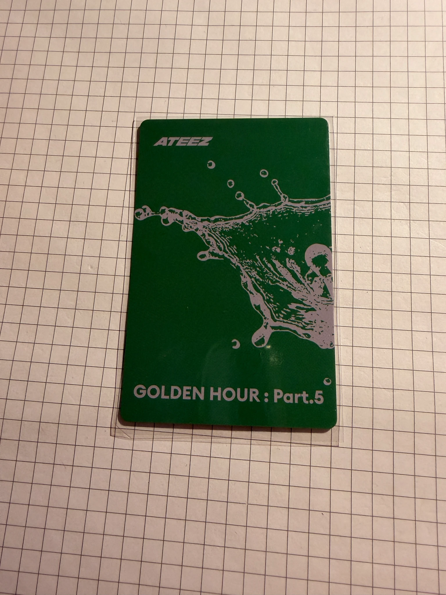 ATEEZ San ATEEZ - San - GOLDEN HOUR : Part.5 Album poca album album photocard Z version listing photo 2