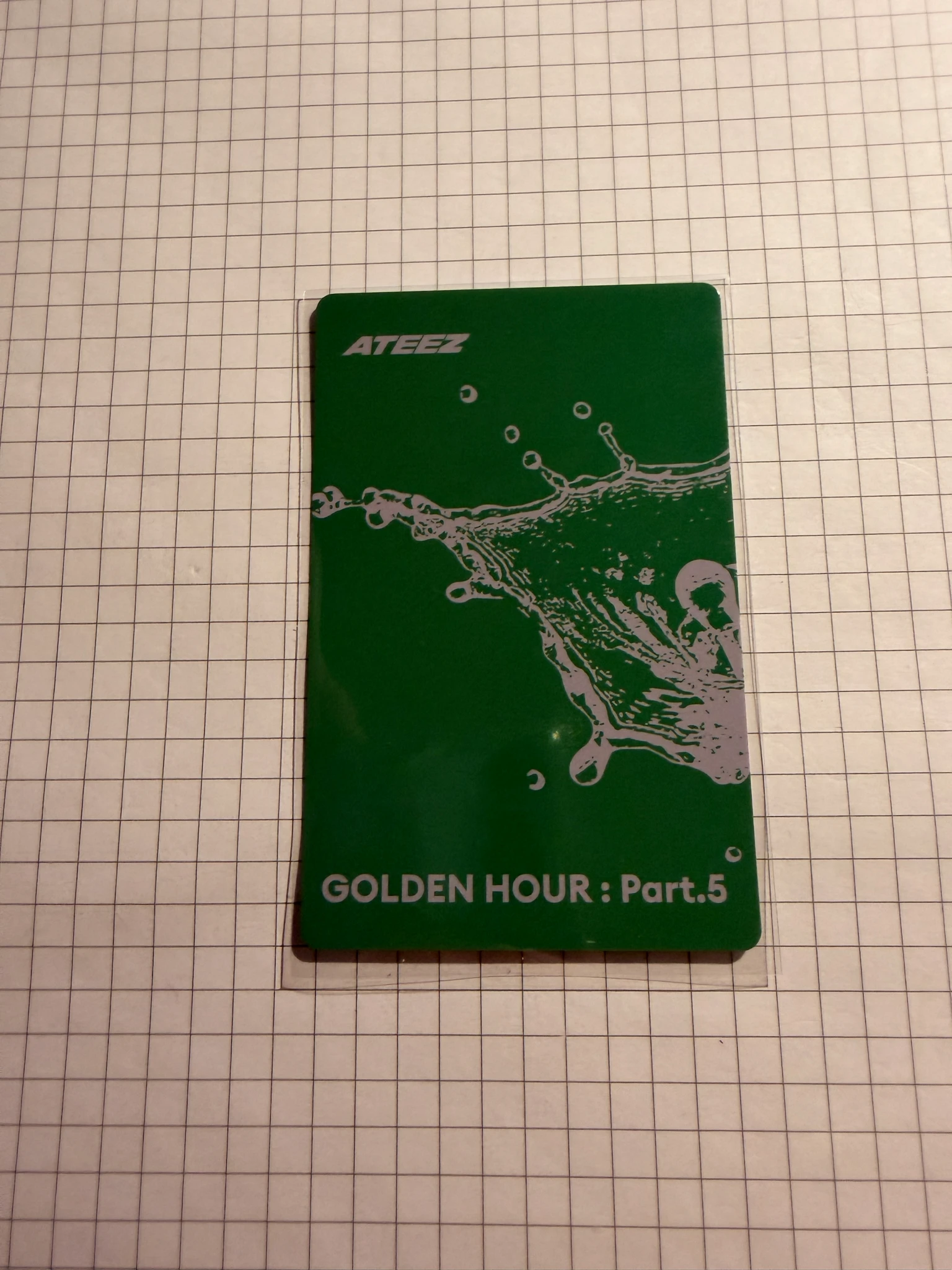 ATEEZ San ATEEZ - San - GOLDEN HOUR : Part.5 Album poca album album photocard Z version listing photo 2
