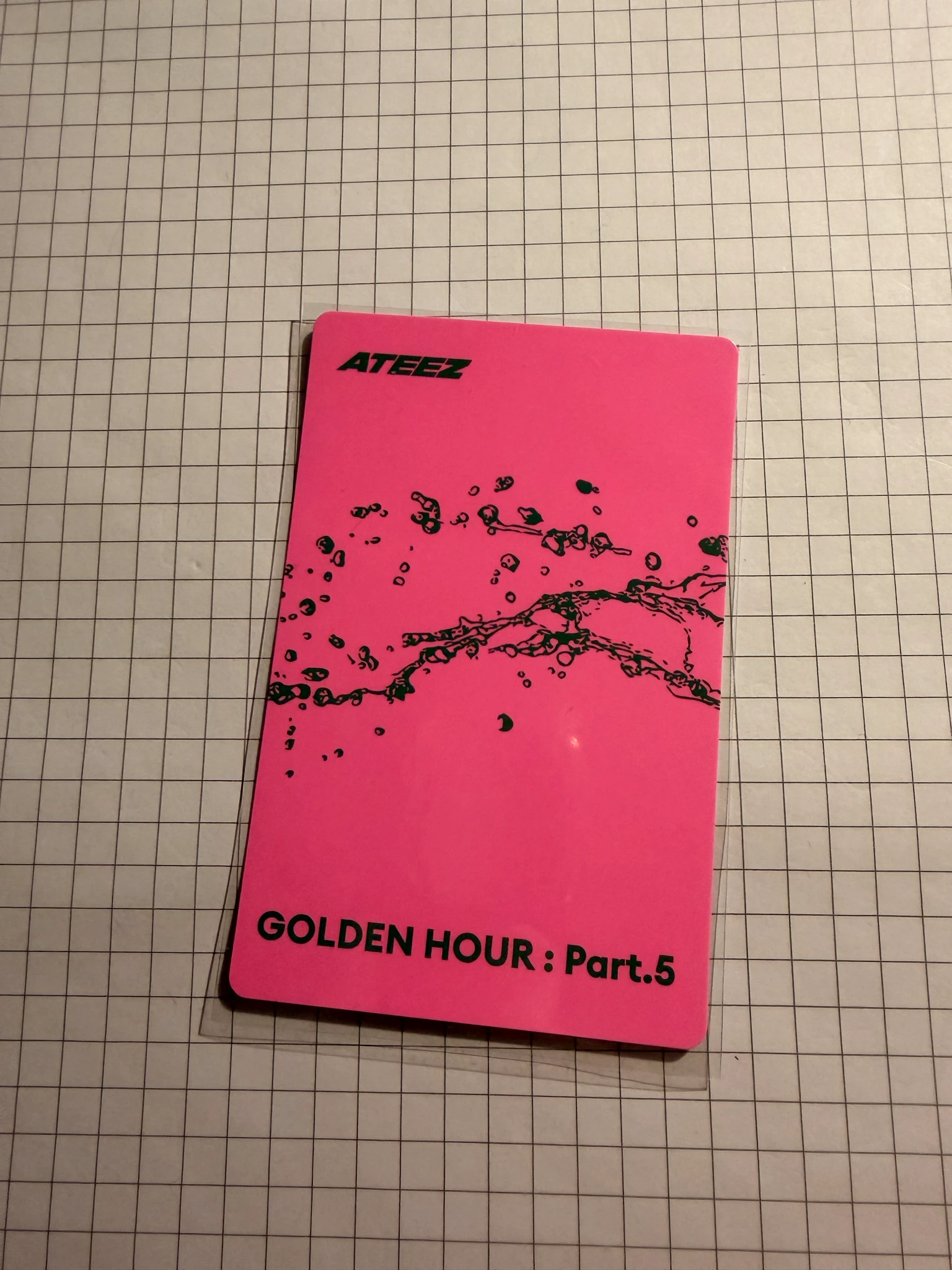 ATEEZ San ATEEZ - San - GOLDEN HOUR : Part.5 Album poca album A version album photocard listing photo 2