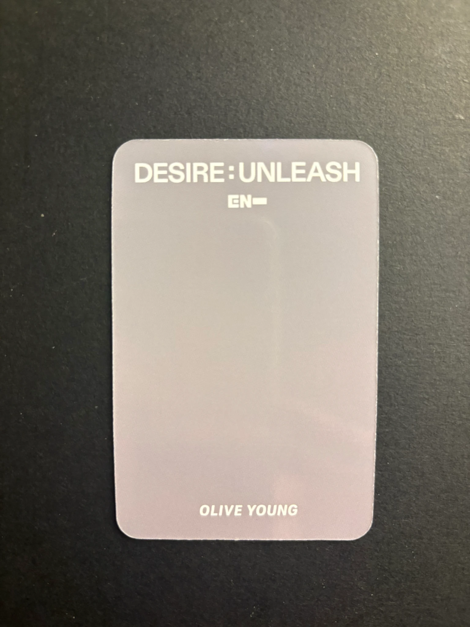 ENHYPEN Jake ENHYPEN - Jake - DESIRE: UNLEASH Album olive young pre-order benefit (pob) listing photo 2