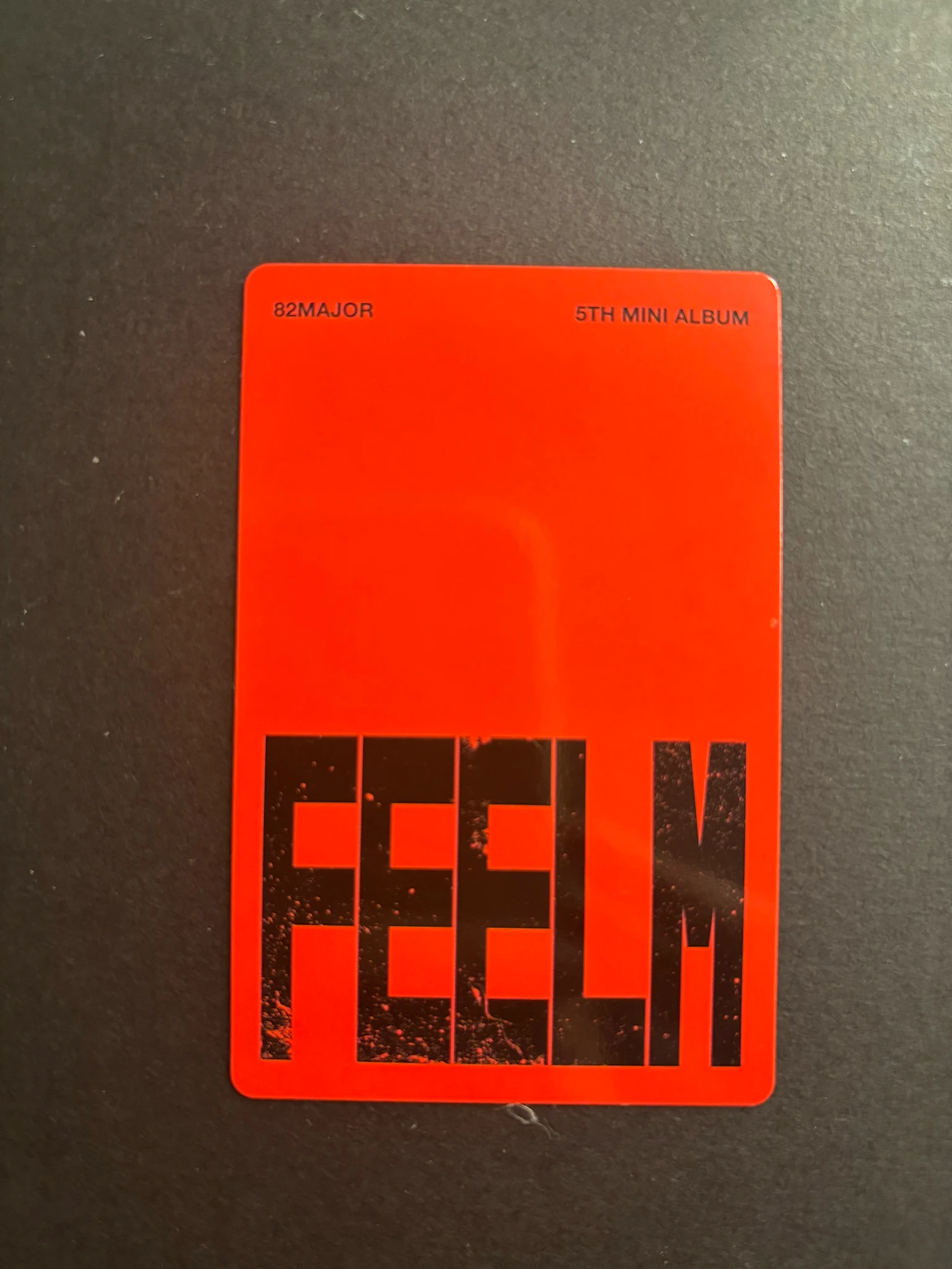 82Major Seongil 82Major - Seongil - FEELM Album poca album listing photo 2