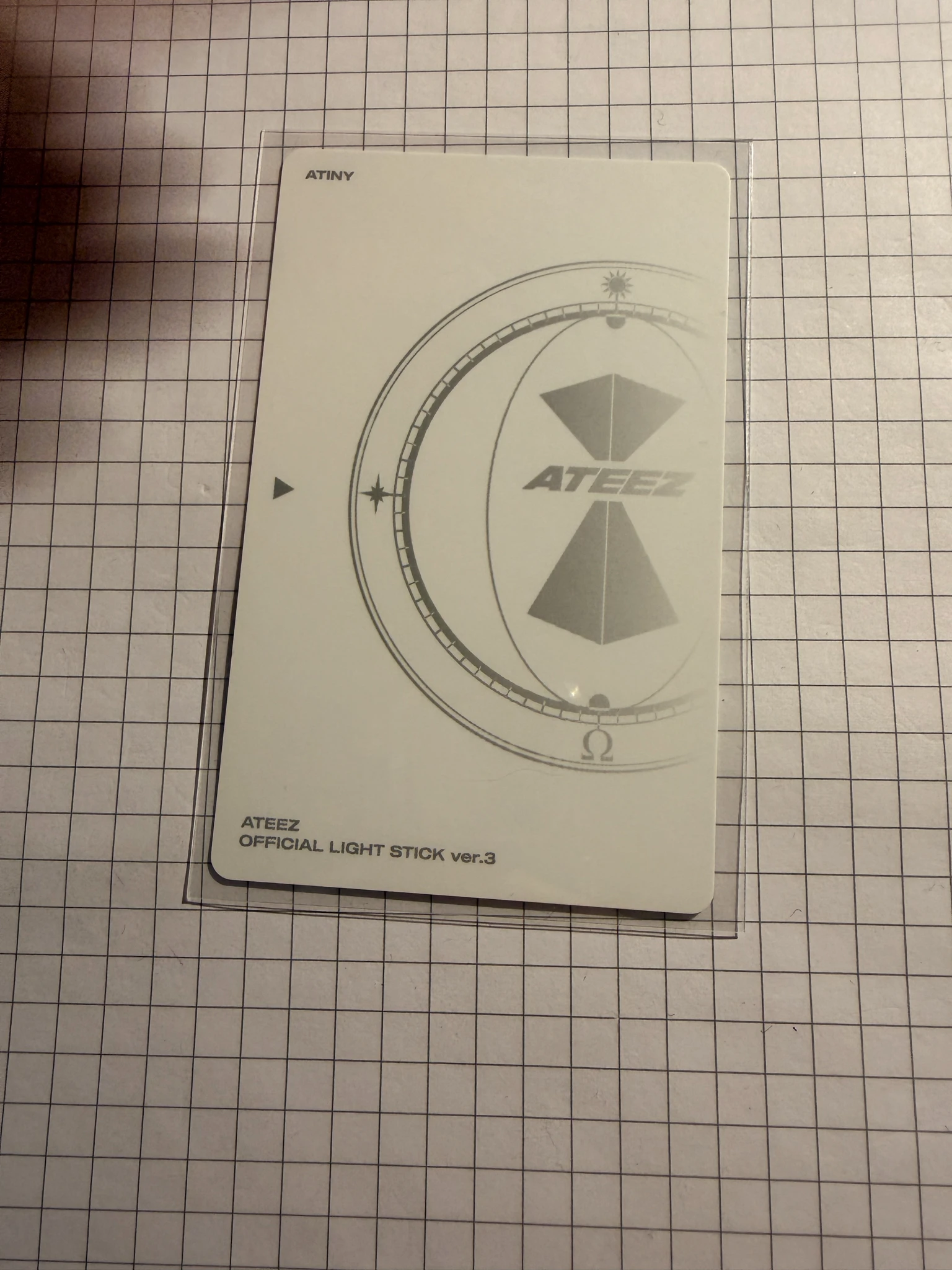 ATEEZ San ATEEZ - San - OFFICIAL LIGHT STICK VER.3 Other merch photocard lightstick listing photo 2