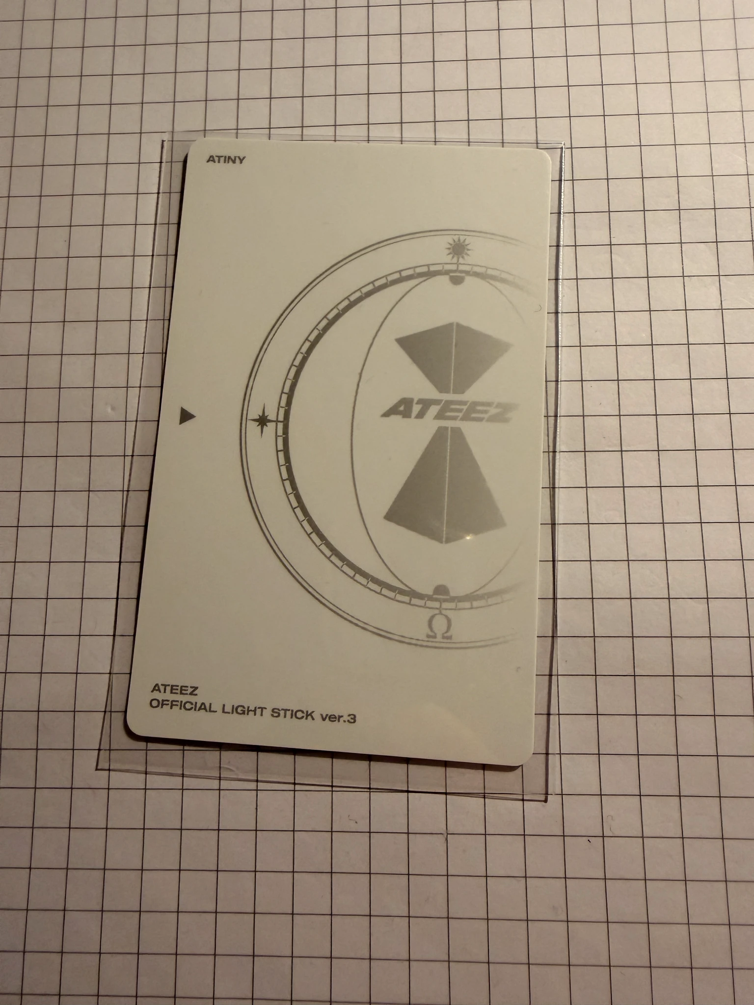 ATEEZ Mingi ATEEZ - Mingi - OFFICIAL LIGHT STICK VER.3 Other merch photocard lightstick listing photo 2