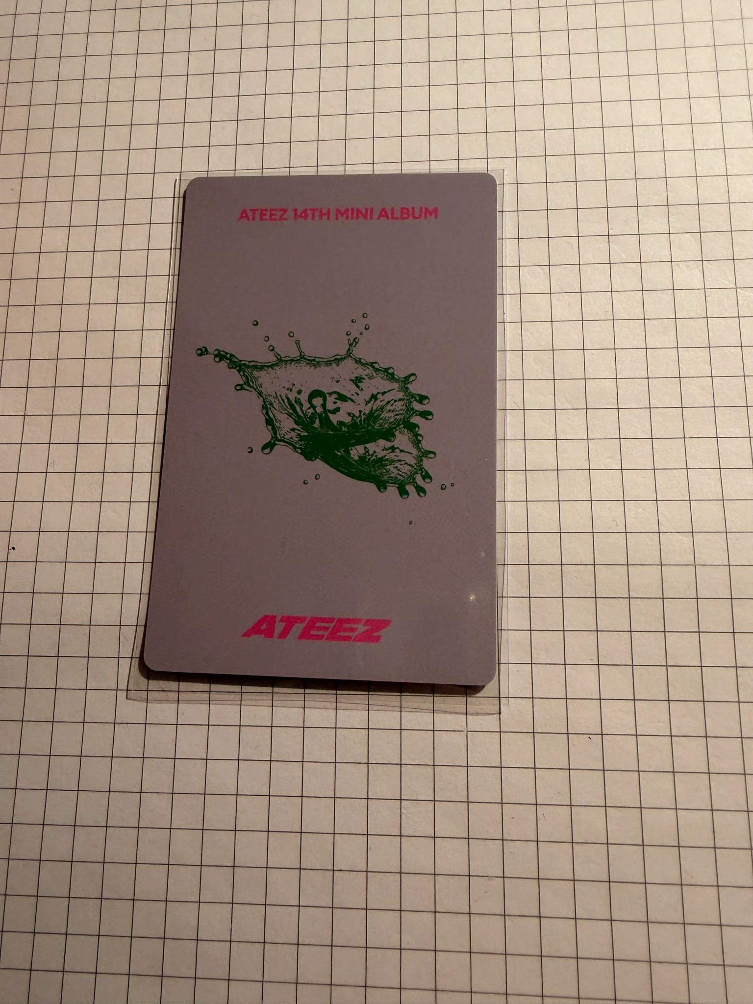 ATEEZ Wooyoung ATEEZ - Wooyoung - GOLDEN HOUR : Part.5 Album album photocard poca album diary version image card listing photo 2