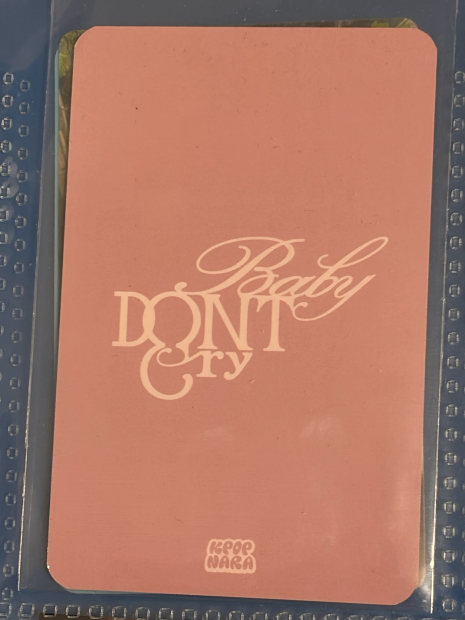 Baby DONT Cry Mia Baby DONT Cry - Mia - After Cry Album kpop nara USA purchase benefit listing photo 2