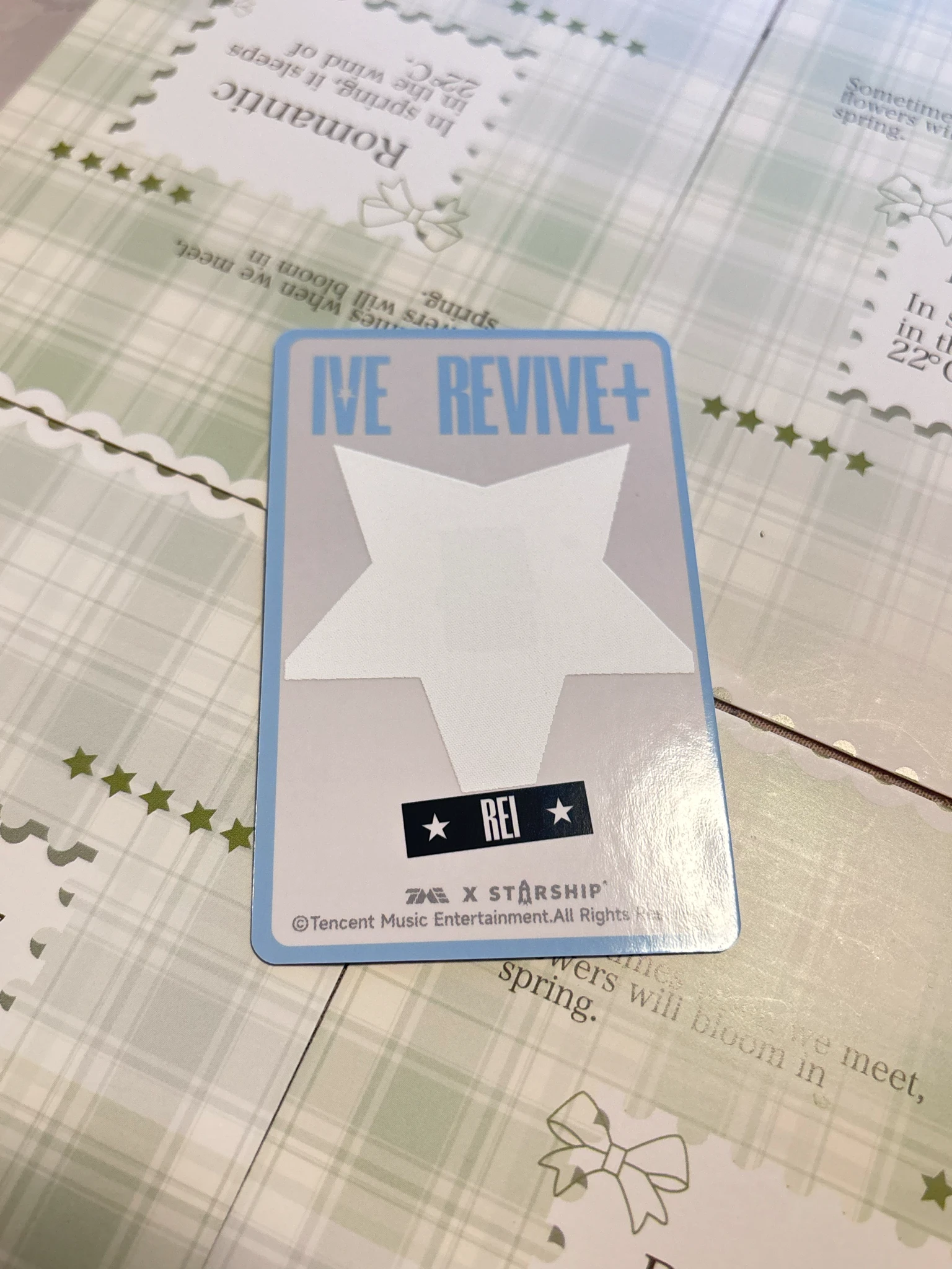 IVE Rei IVE - Rei - REVIVE+ Album qq music 3 star listing photo 2