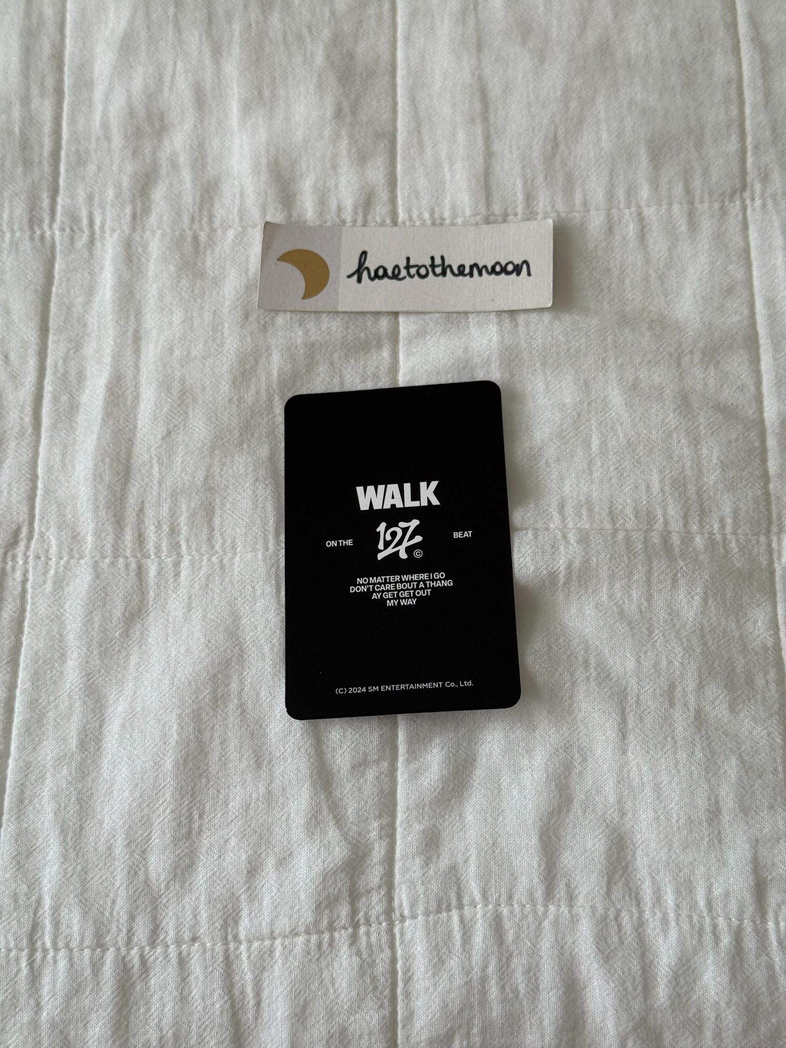 NCT 127 Mark NCT 127 - Mark - WALK MD Other trading card a ver. listing photo 2