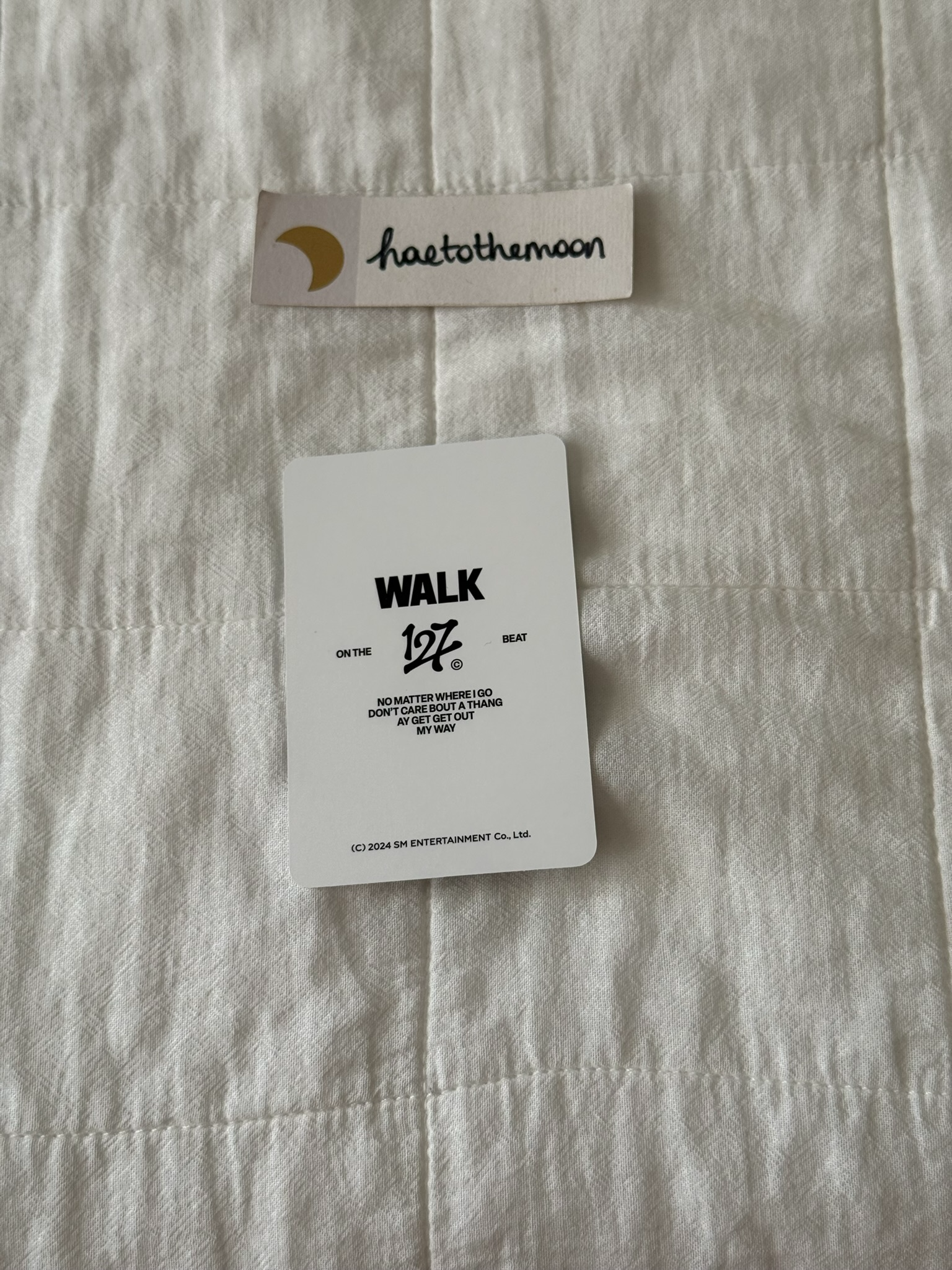 NCT 127 Mark NCT 127 - Mark - WALK MD Other trading card c ver. id card listing photo 2