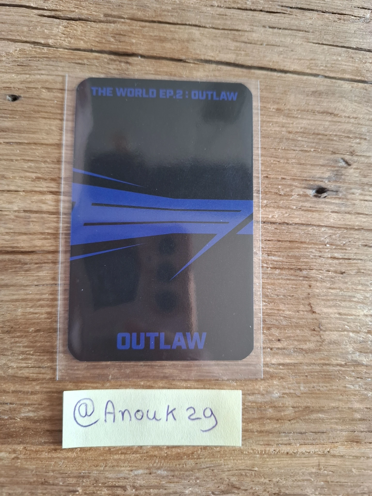 ATEEZ Yunho ATEEZ - Yunho - THE WORLD EP.2 : OUTLAW Album platform version B version listing photo 2