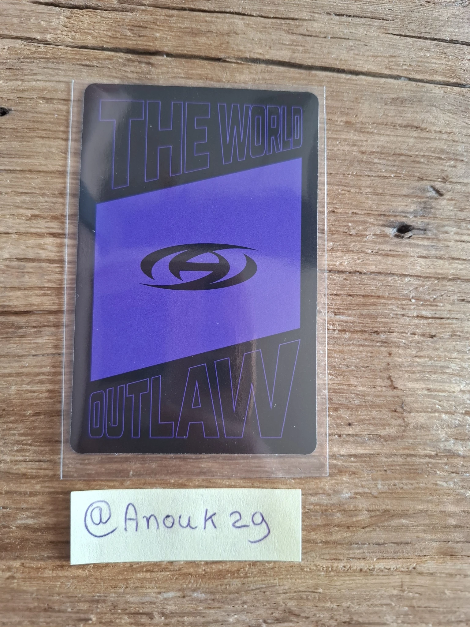 ATEEZ Jongho ATEEZ - Jongho - THE WORLD EP.2 : OUTLAW Album album photocard A version version 2 listing photo 2