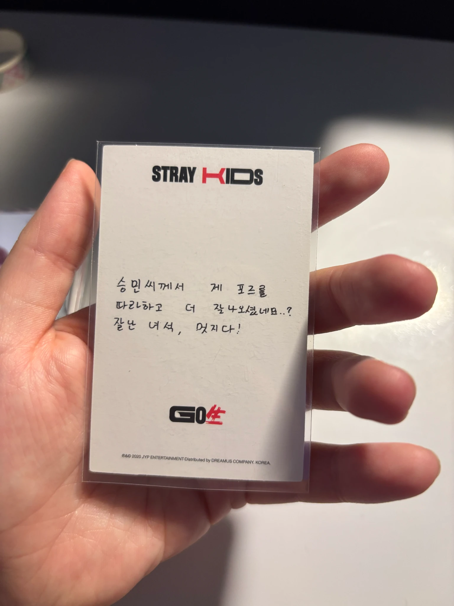 Stray Kids Seungmin Stray Kids - Seungmin - GO生 Album album photocard on track version listing photo 2