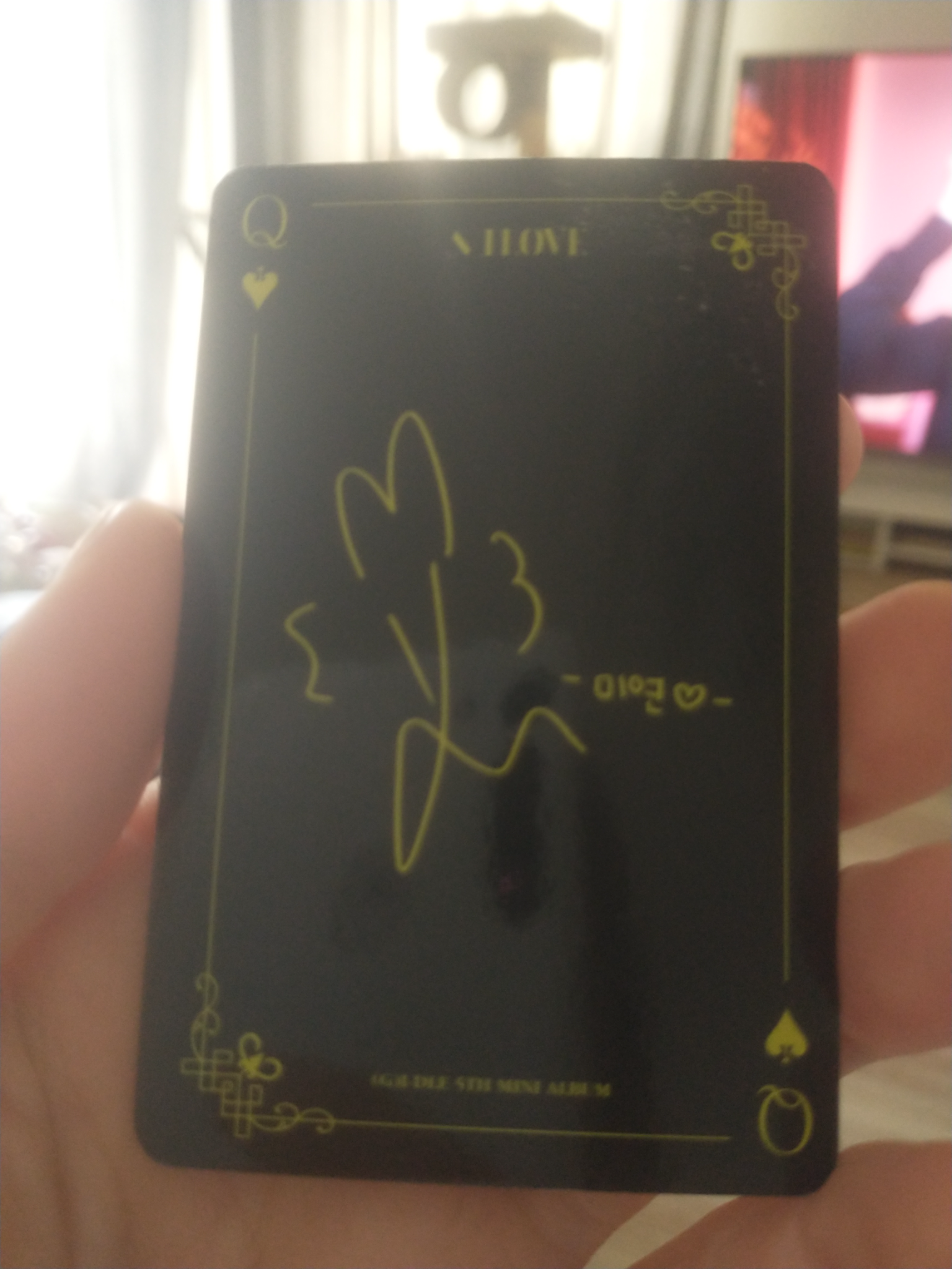 i-dle Miyeon (G)I-DLE - Miyeon - I Love Album standard version album photocard listing photo 2