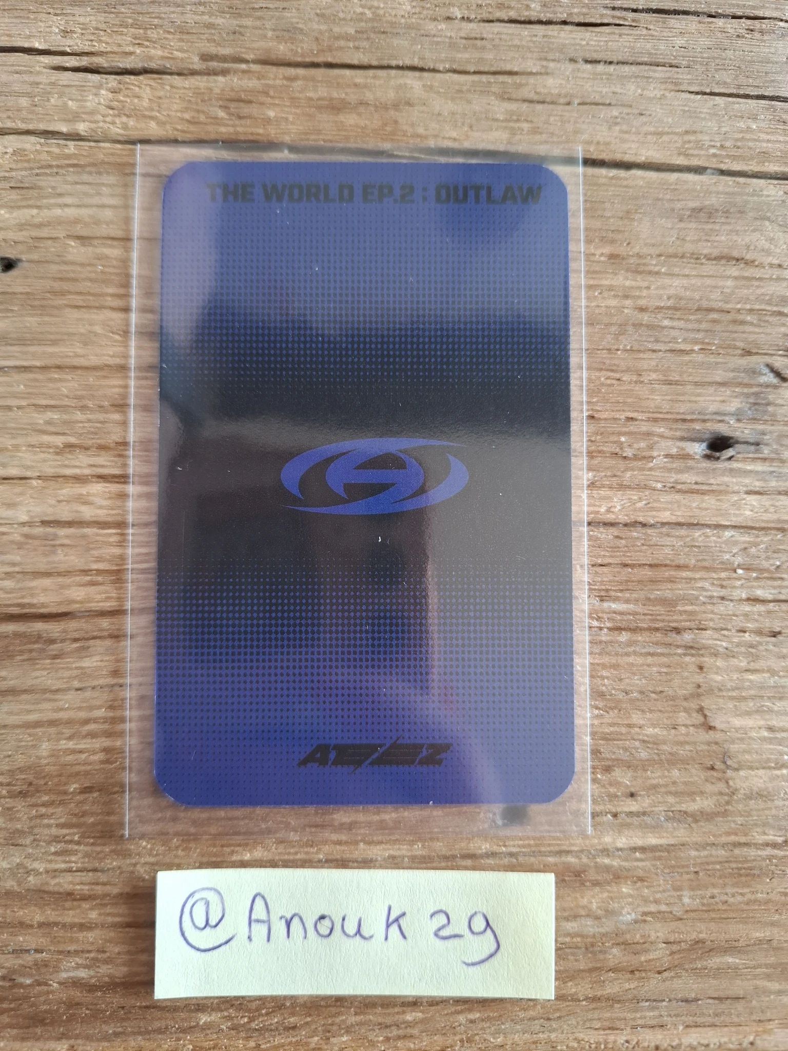 ATEEZ Yunho ATEEZ - Yunho - THE WORLD EP.2 : OUTLAW Album album photocard platform version listing photo 2