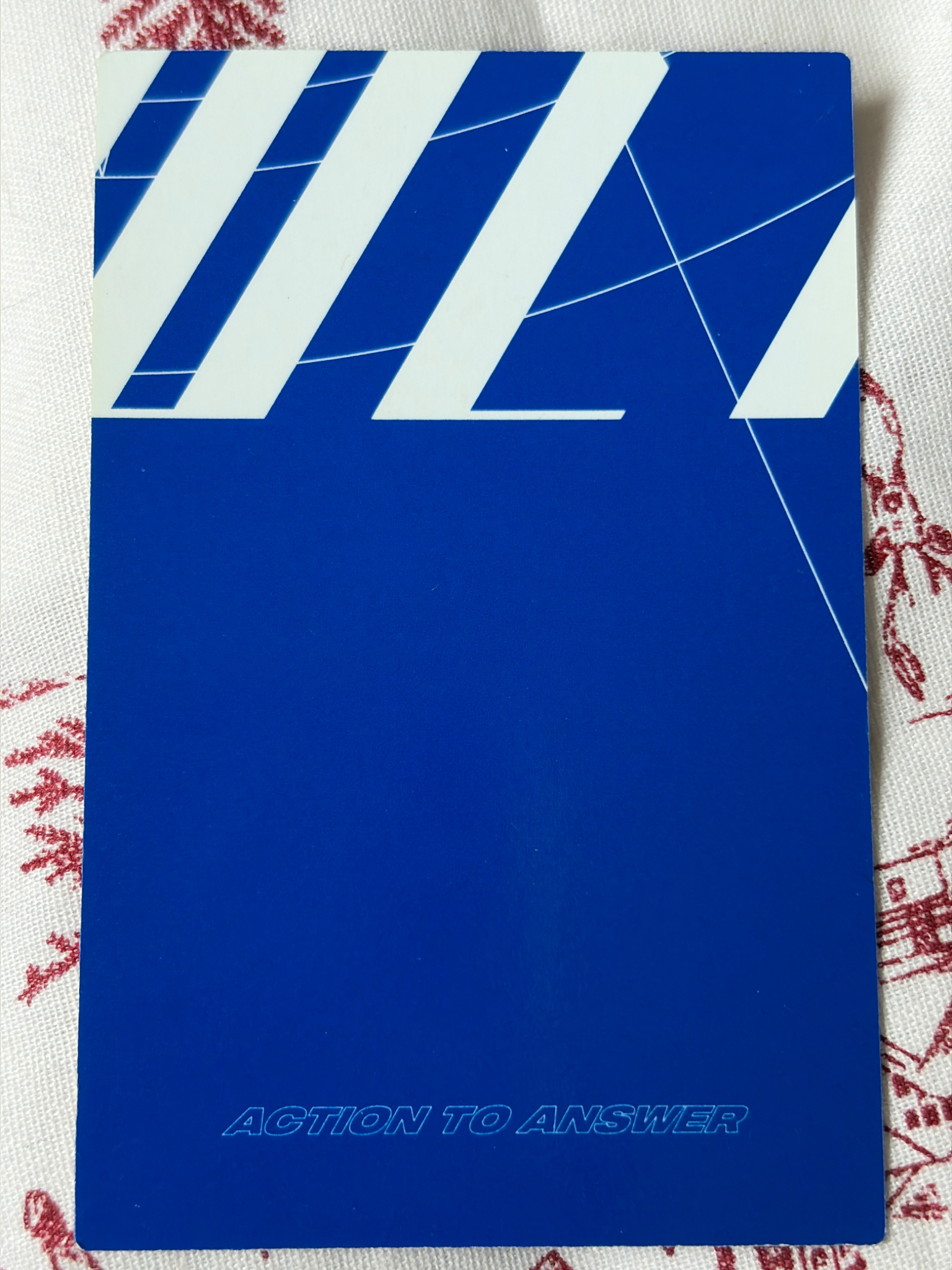 ATEEZ Wooyoung ATEEZ - Wooyoung - TREASURE EPILOGUE : Action to Answer Album album photocard Z Ver listing photo 2