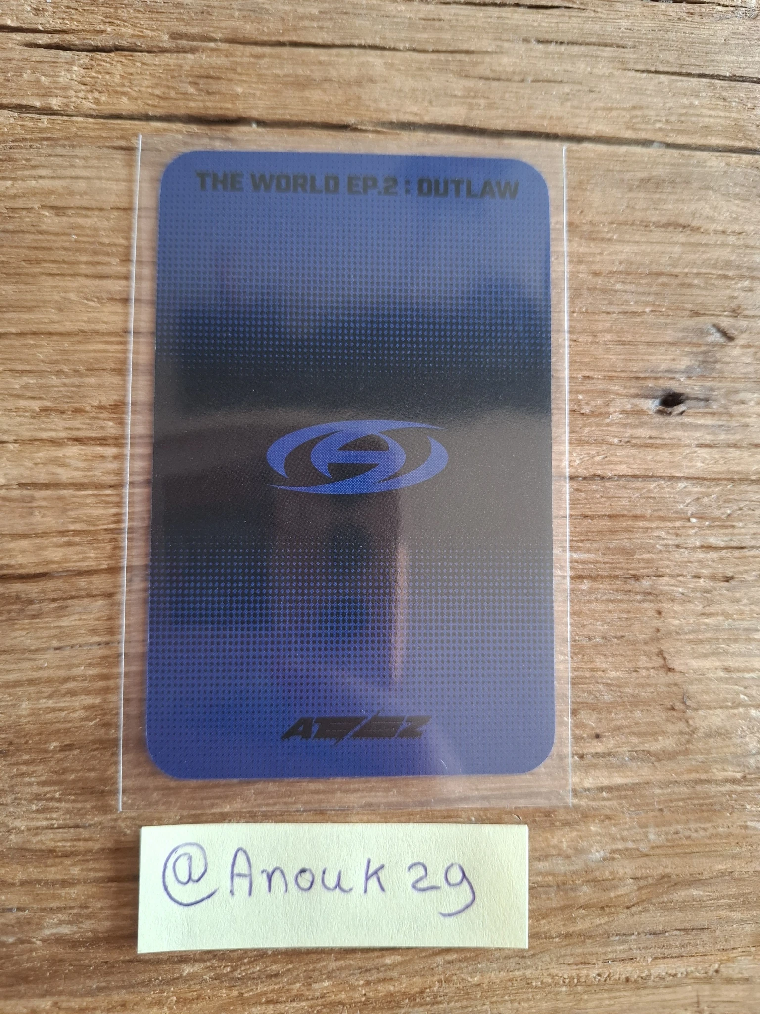 ATEEZ Jongho ATEEZ - Jongho - THE WORLD EP.2 : OUTLAW Album album photocard platform version listing photo 2