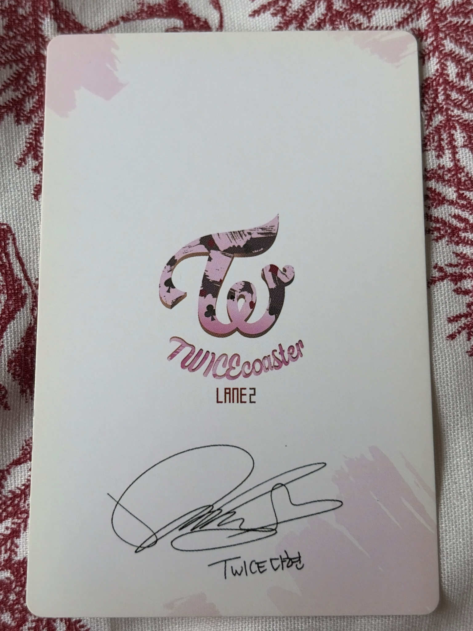 TWICE Dahyun TWICE - Dahyun - Twicecoaster: Lane 2 Album pre-order benefit (pob) jyp shop B version listing photo 2