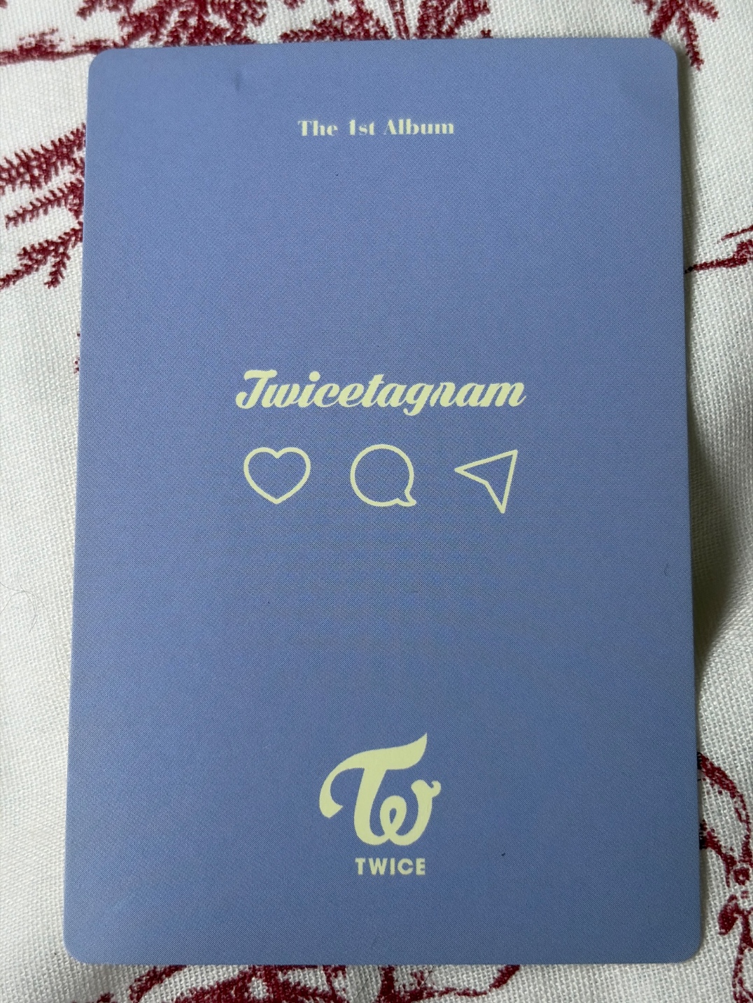 TWICE Dahyun TWICE - Dahyun - Twicetagram Album jyp shop pob (pre-order benefit) photocard set listing photo 2