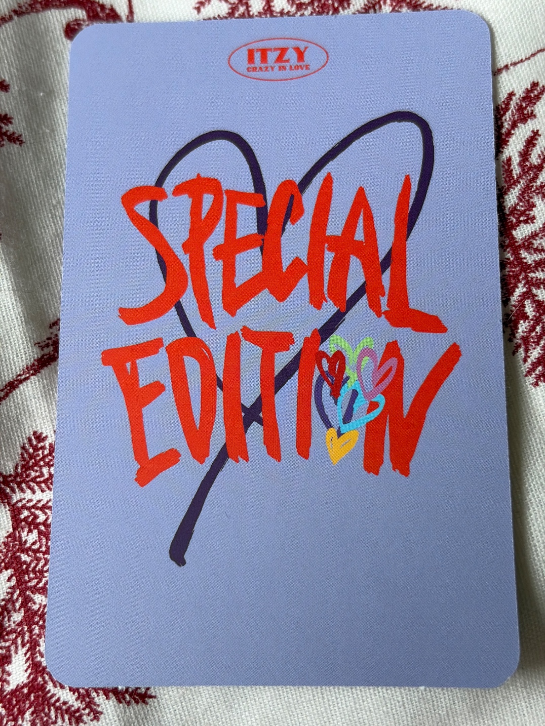 ITZY Lia ITZY - Lia - Crazy in Love Album album photocard special ver. photobook ver. listing photo 2