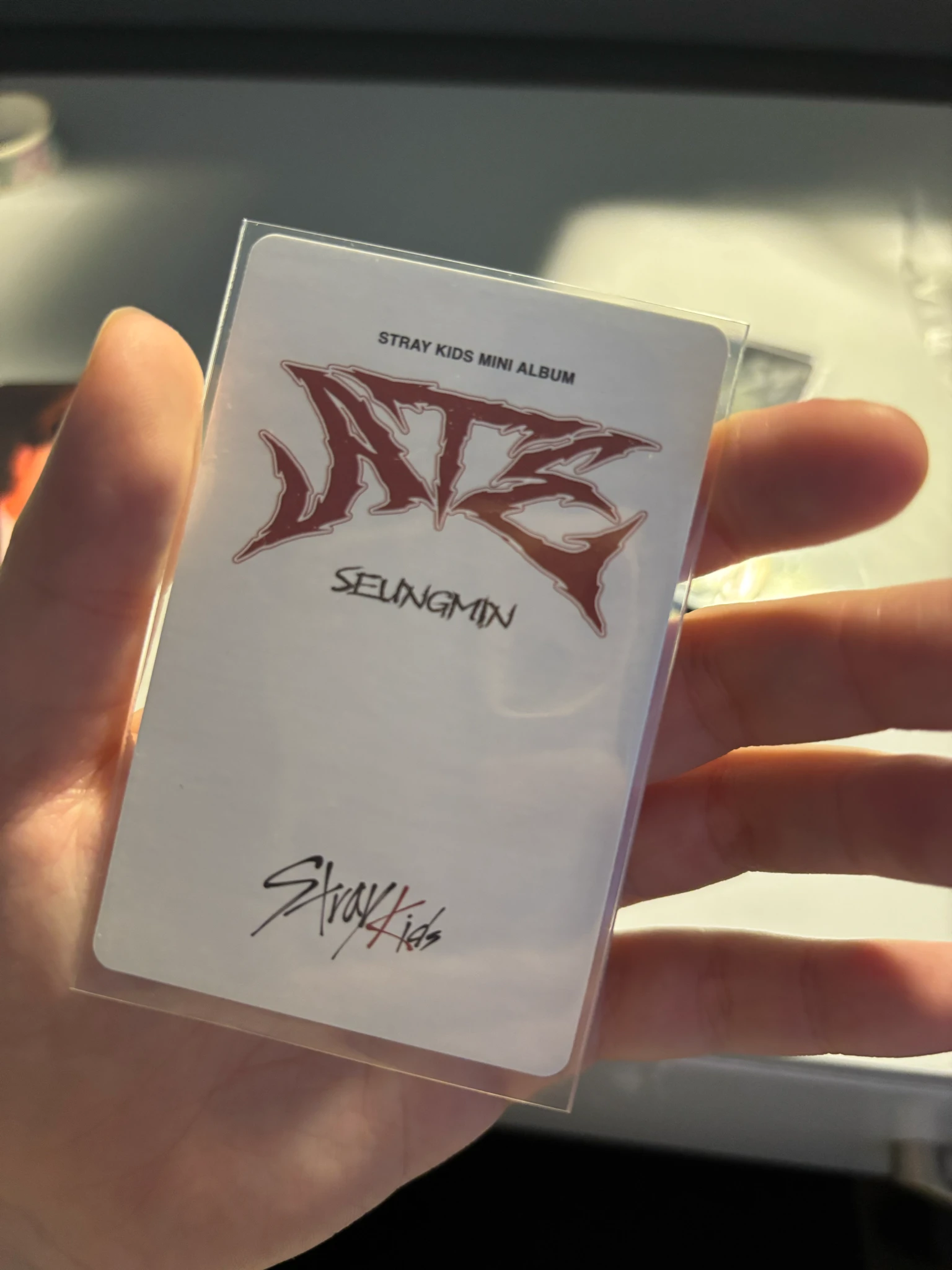 Stray Kids Seungmin Stray Kids - Seungmin - ATE Album album photocard nemo version B version listing photo 2