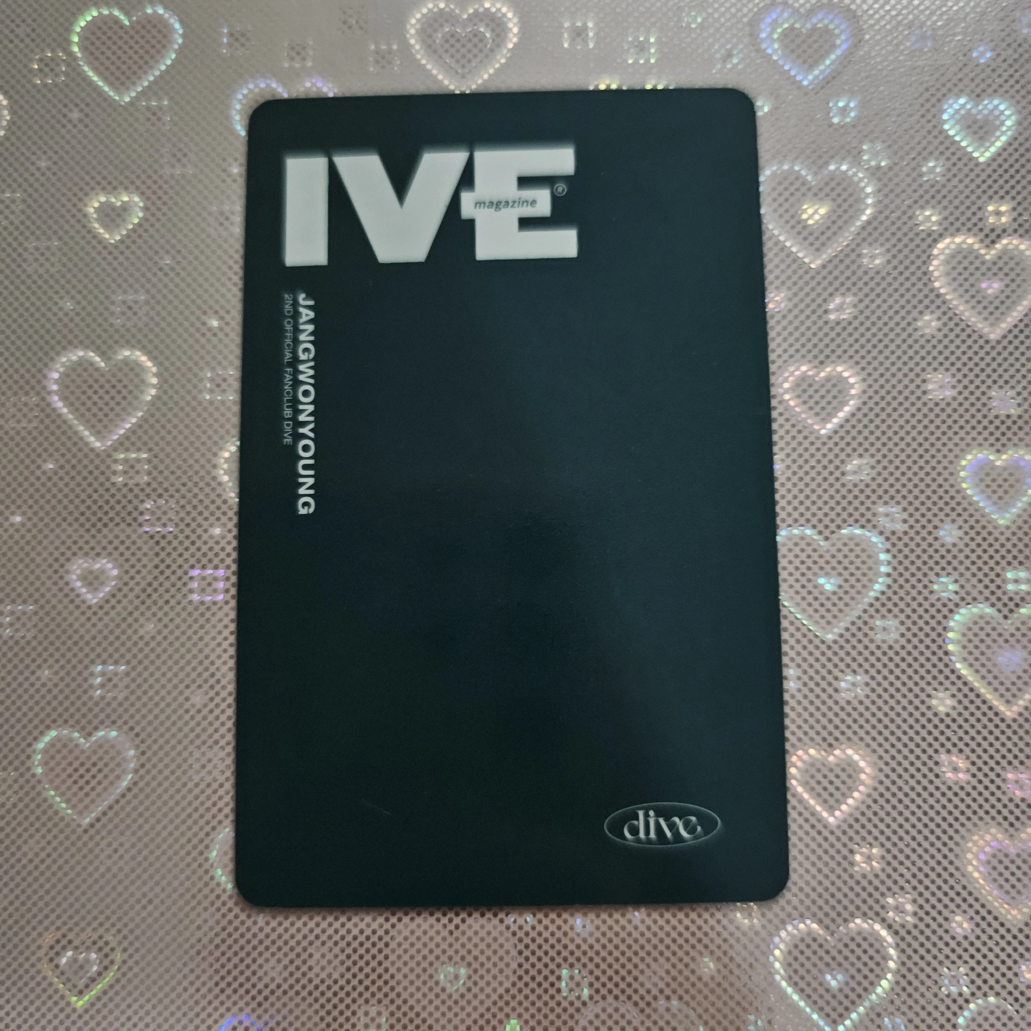 IVE Wonyoung IVE - Wonyoung - 2nd DIVE Official Fanclub: MAGAZINE IVE Other fanclub photocard set listing photo 2