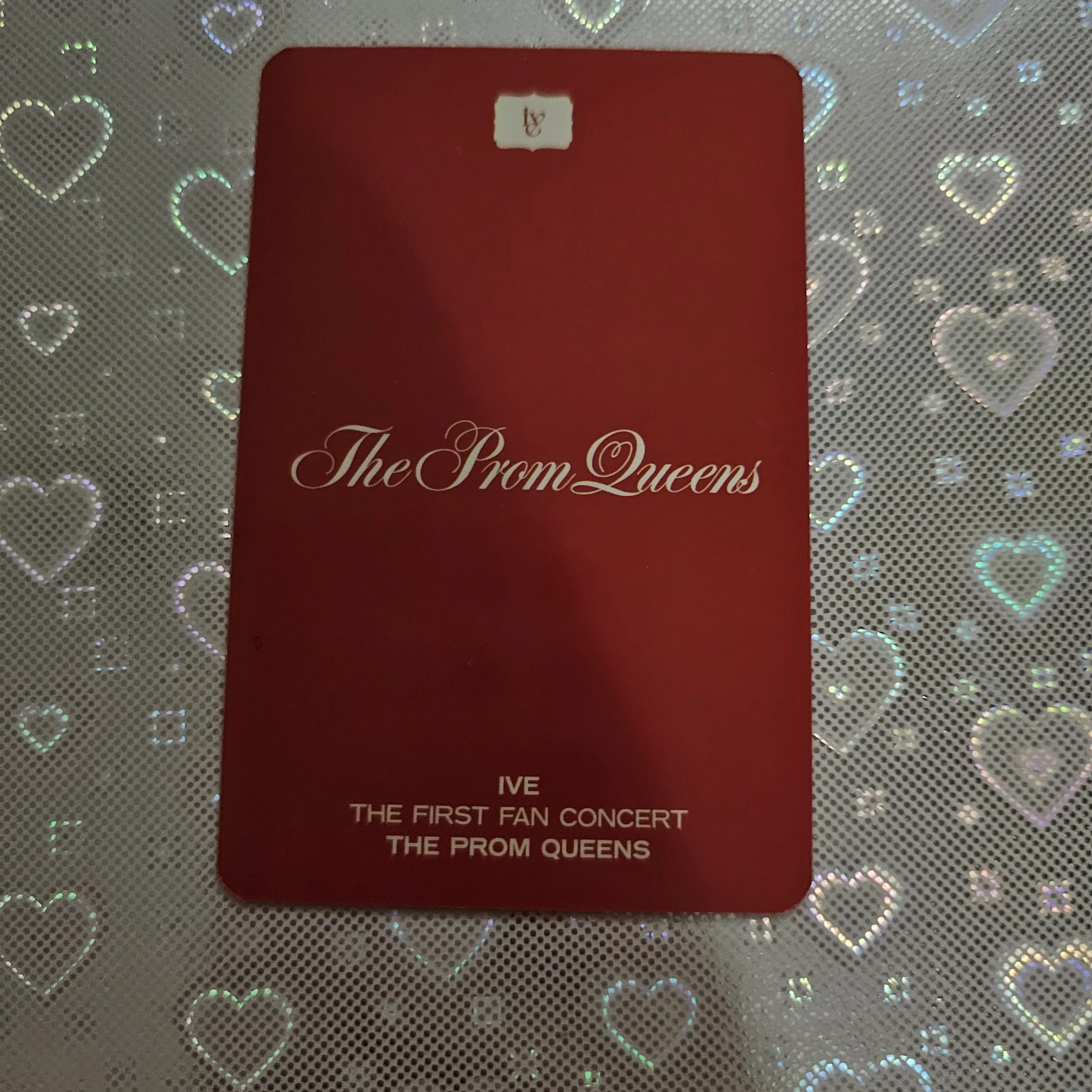 IVE Leeseo IVE - Leeseo - The Prom Queens: 1st Fan Concert Event trading card selfie version A version listing photo 2