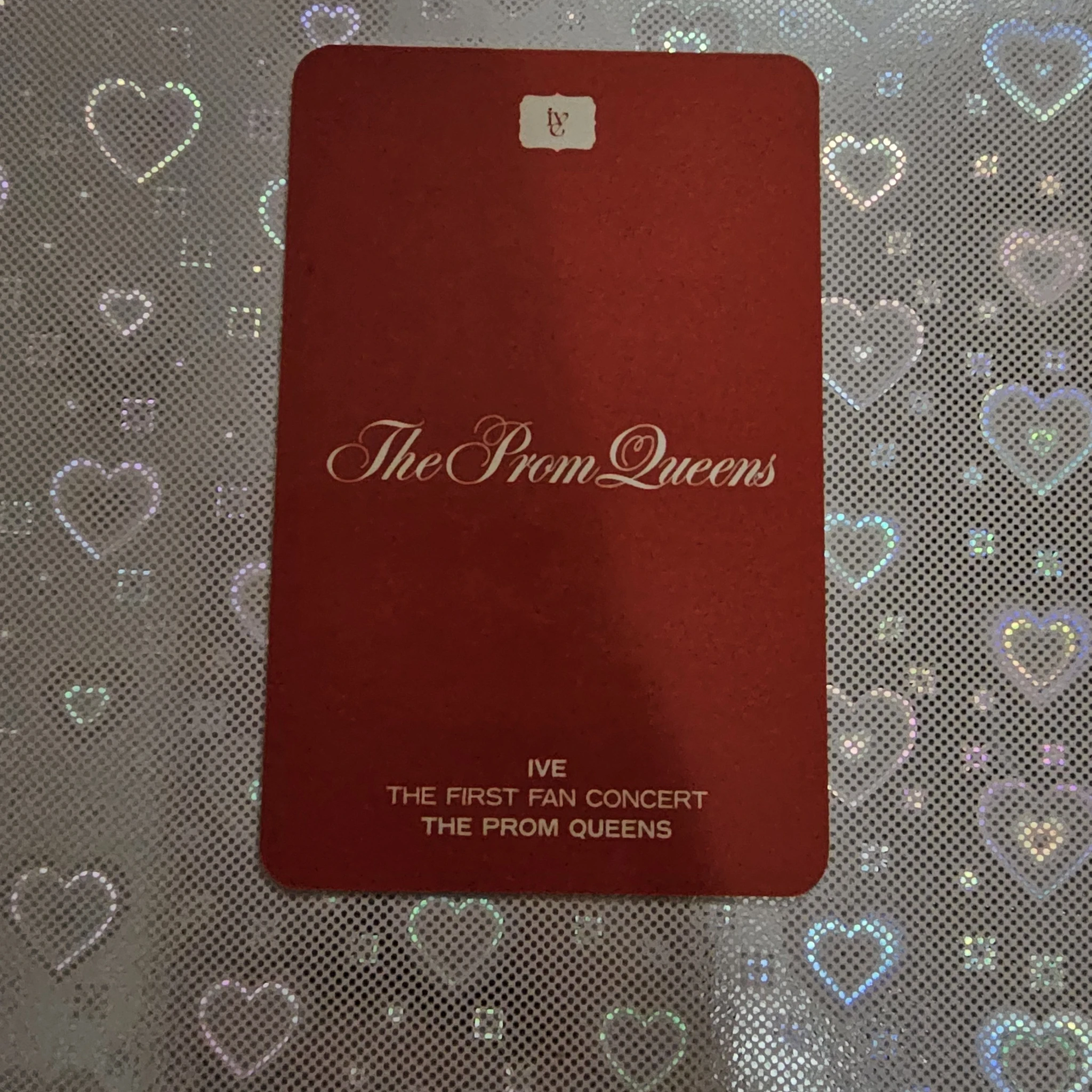 IVE Leeseo IVE - Leeseo - The Prom Queens: 1st Fan Concert Event trading card concept photocard listing photo 2