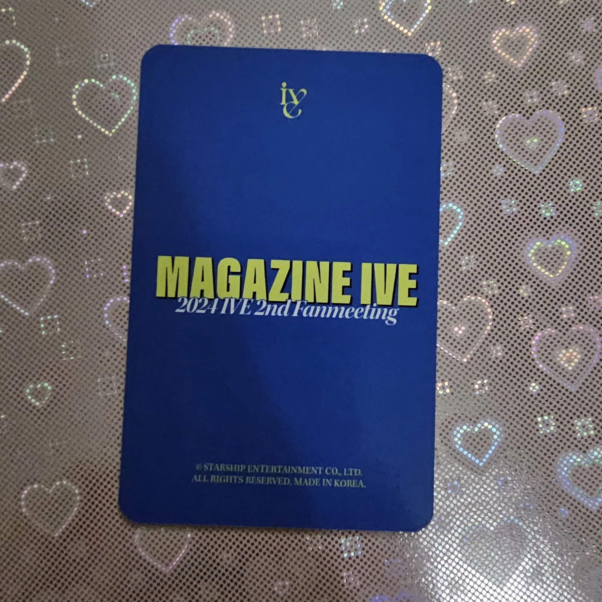 IVE Leeseo IVE - Leeseo - Magazine IVE: 2nd Fanmeeting  Event fansign listing photo 2