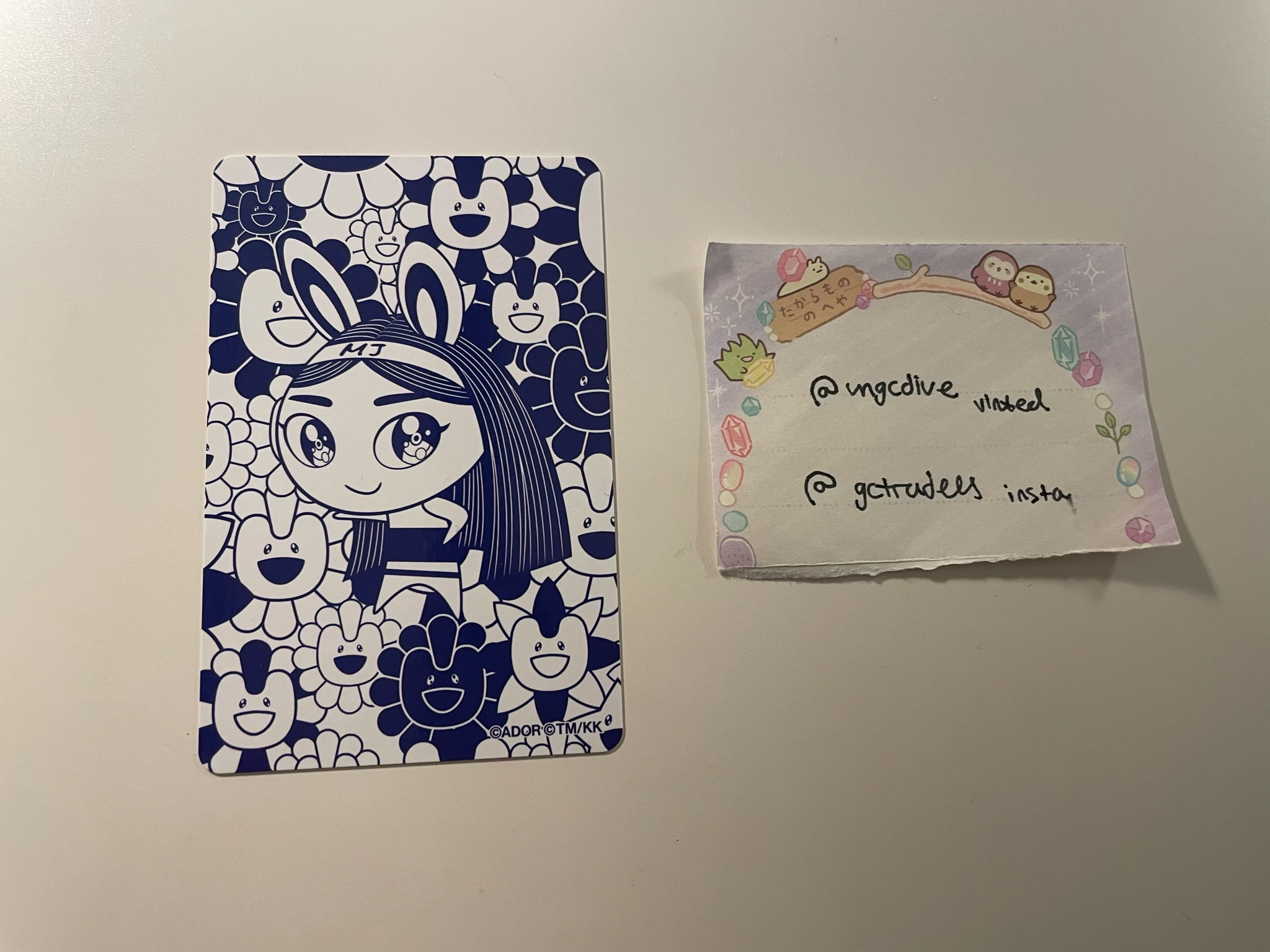 NewJeans Minji NewJeans - Minji - Supernatural Album line friends photocard set B version pop-up store listing photo 2