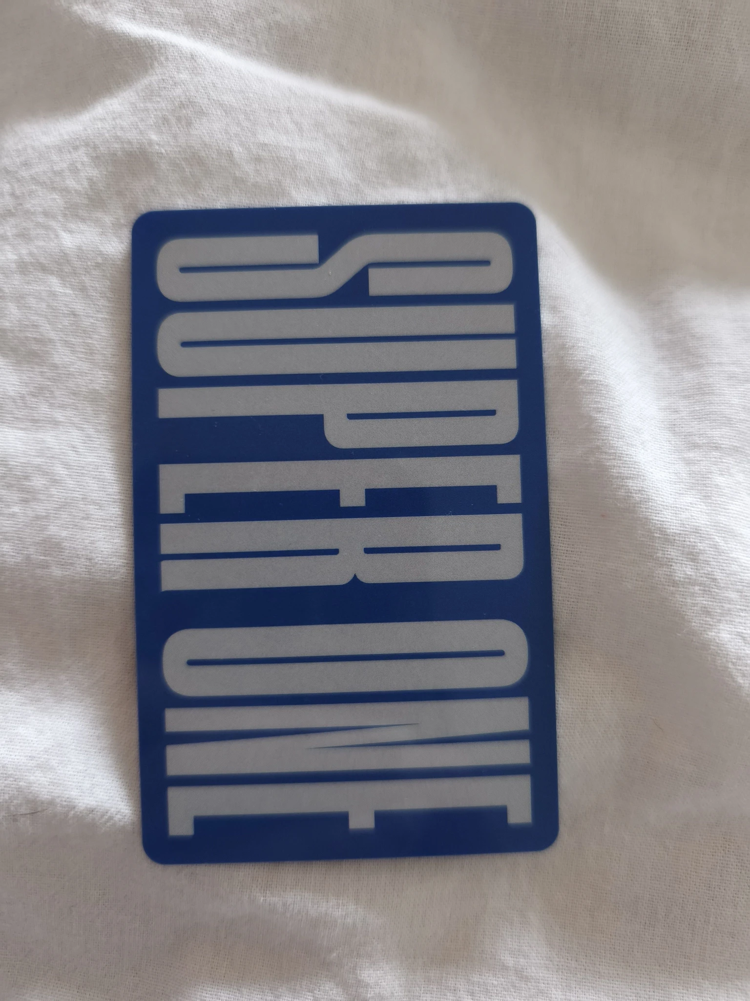 SuperM Lucas SuperM - Lucas - Super One Album album photocard id card listing photo 2