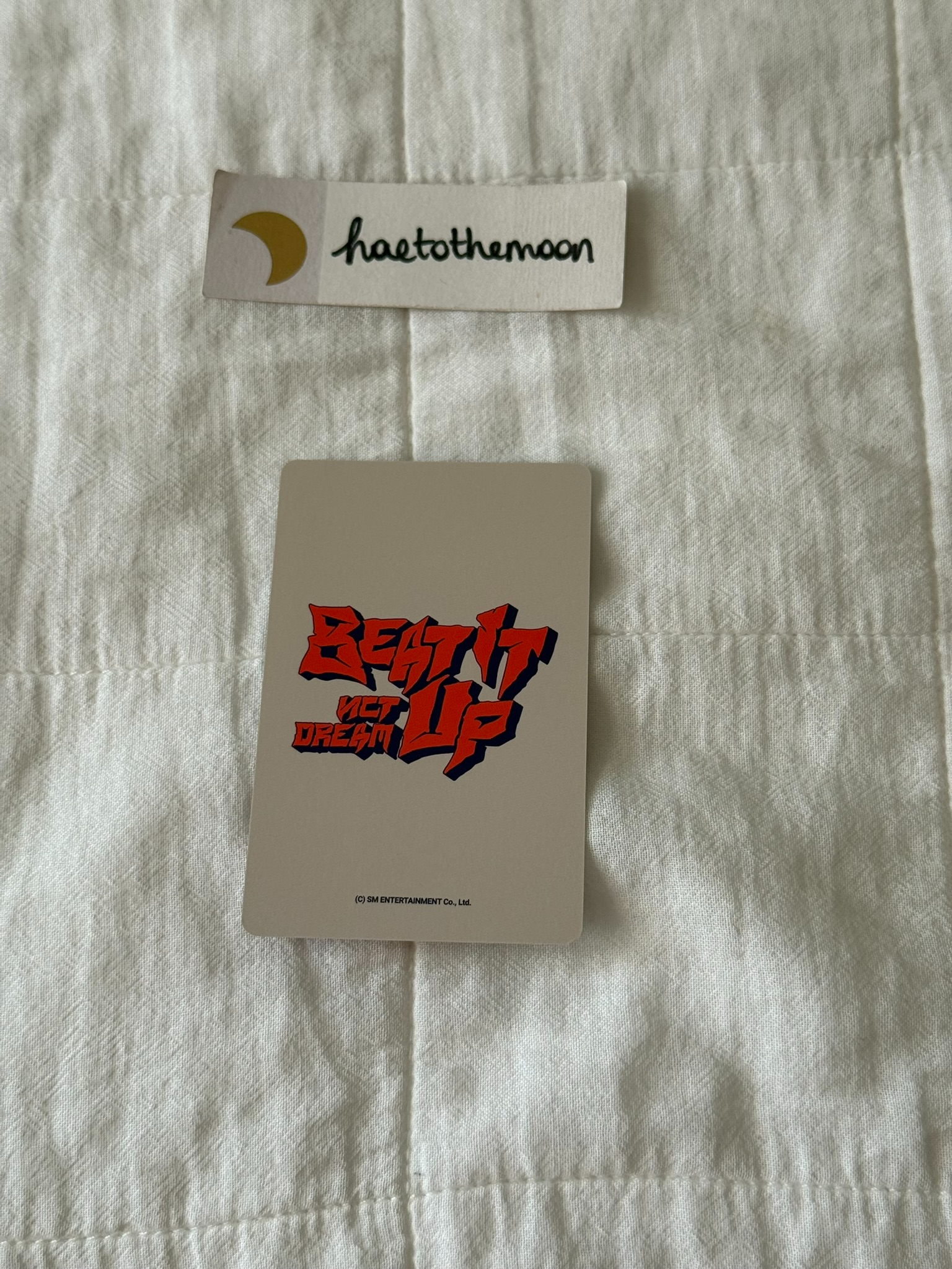 NCT DREAM Mark NCT DREAM - Mark - Beat It Up Album musicart (music art) video call (fancall) listing photo 2