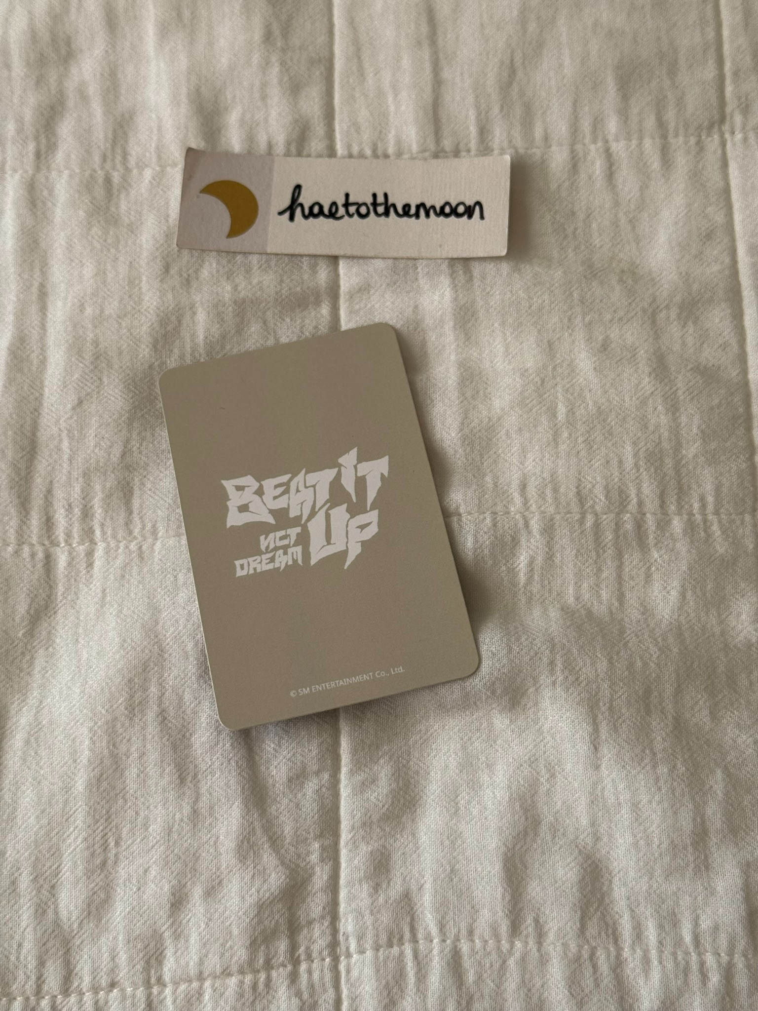 NCT DREAM Mark NCT DREAM - Mark - Beat It Up Album apple music fansign listing photo 2