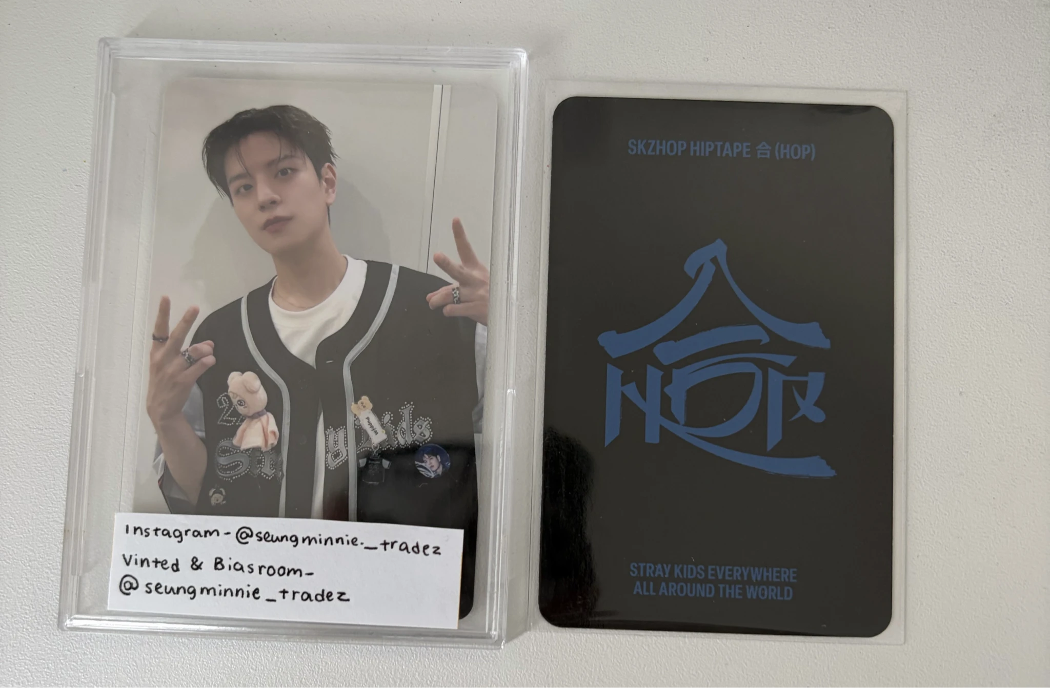 Stray Kids Hyunjin Stray Kids - Hyunjin - HOP Album Limited version listing photo 2