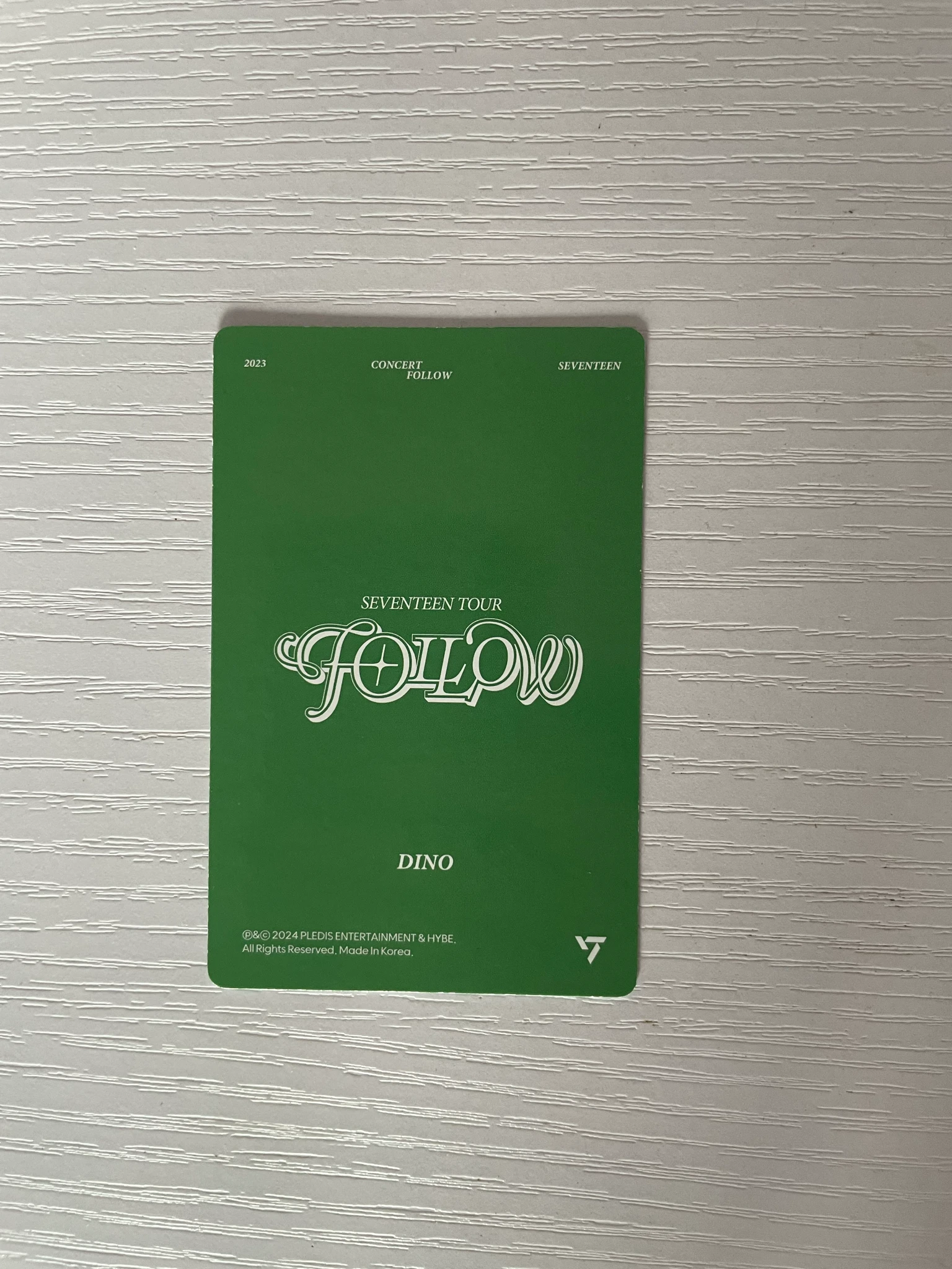 SEVENTEEN Dino SEVENTEEN - Dino - [Follow] Tour Event digicode version seoul listing photo 2
