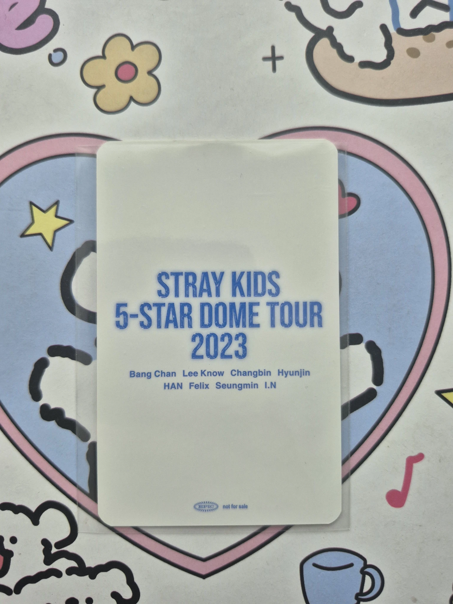 Stray Kids Hyunjin Stray Kids - Hyunjin - 5-Star Dome Tour 2023 Event fukuoka day 1 purchase benefit venue-limited social path listing photo 2