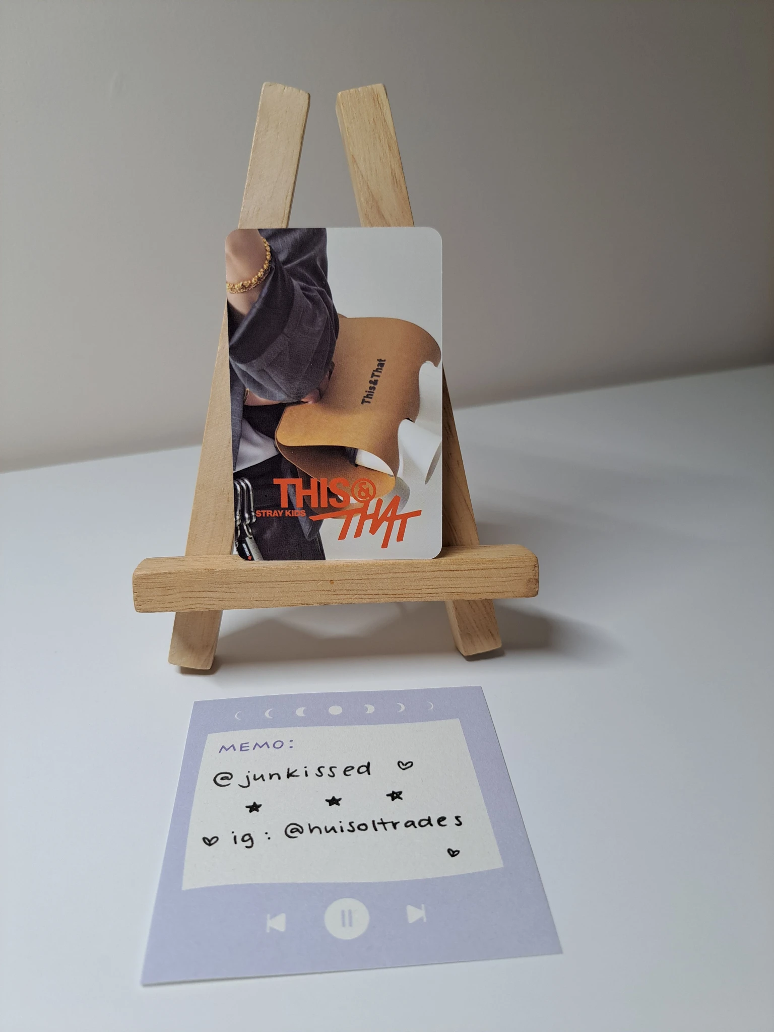 Stray Kids Changbin Stray Kids - Changbin - THIS & THAT Album album photocard & version listing photo 2