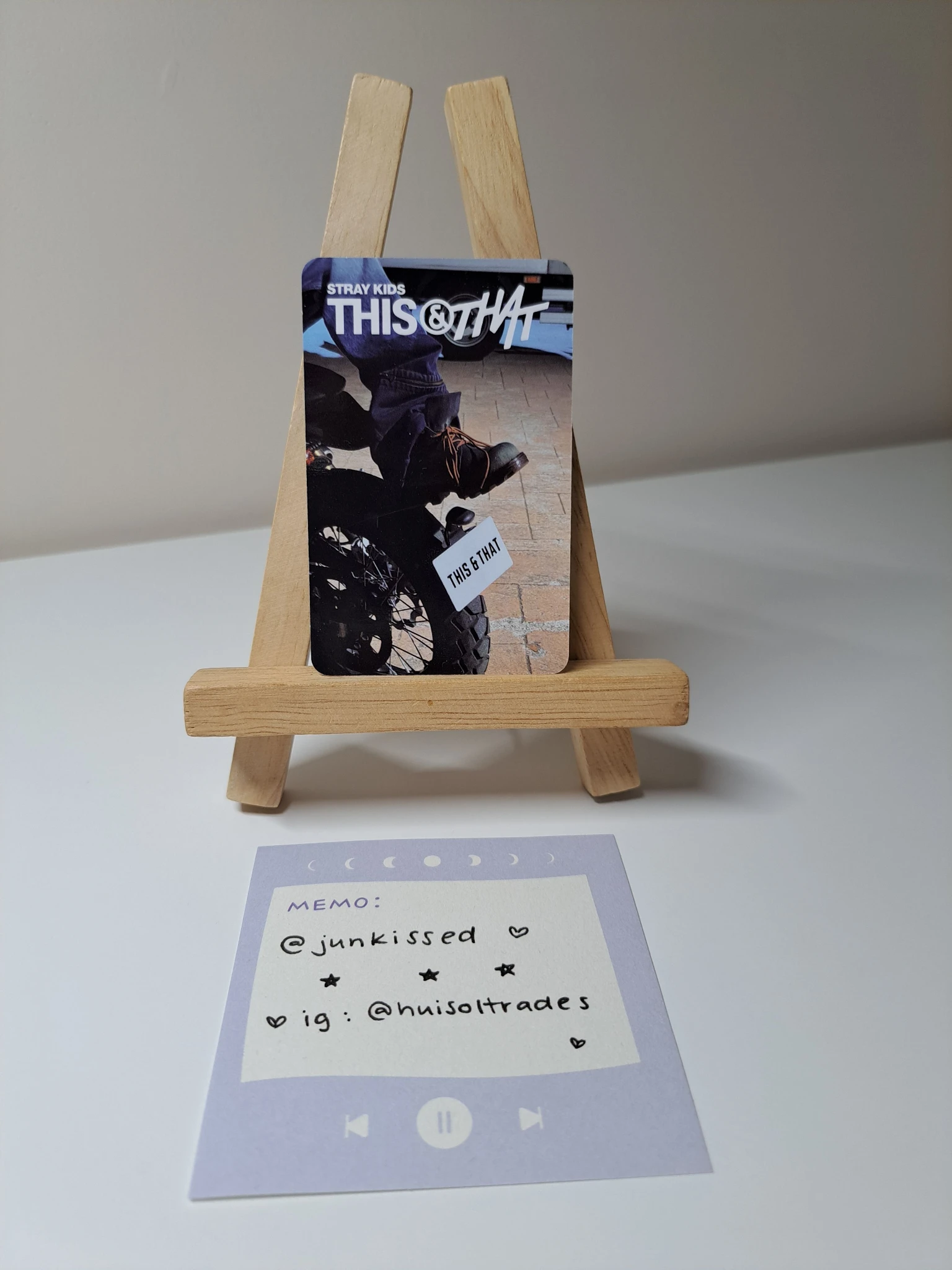 Stray Kids HAN Stray Kids - HAN - THIS & THAT Album & version album photocard first press only listing photo 2