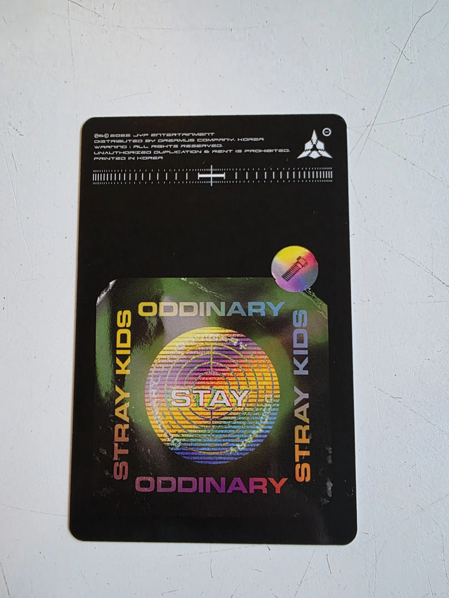 Stray Kids Stray Kids - Changbin & I.N - Oddinary Album album photocard pre-order benefit trading card listing photo 2