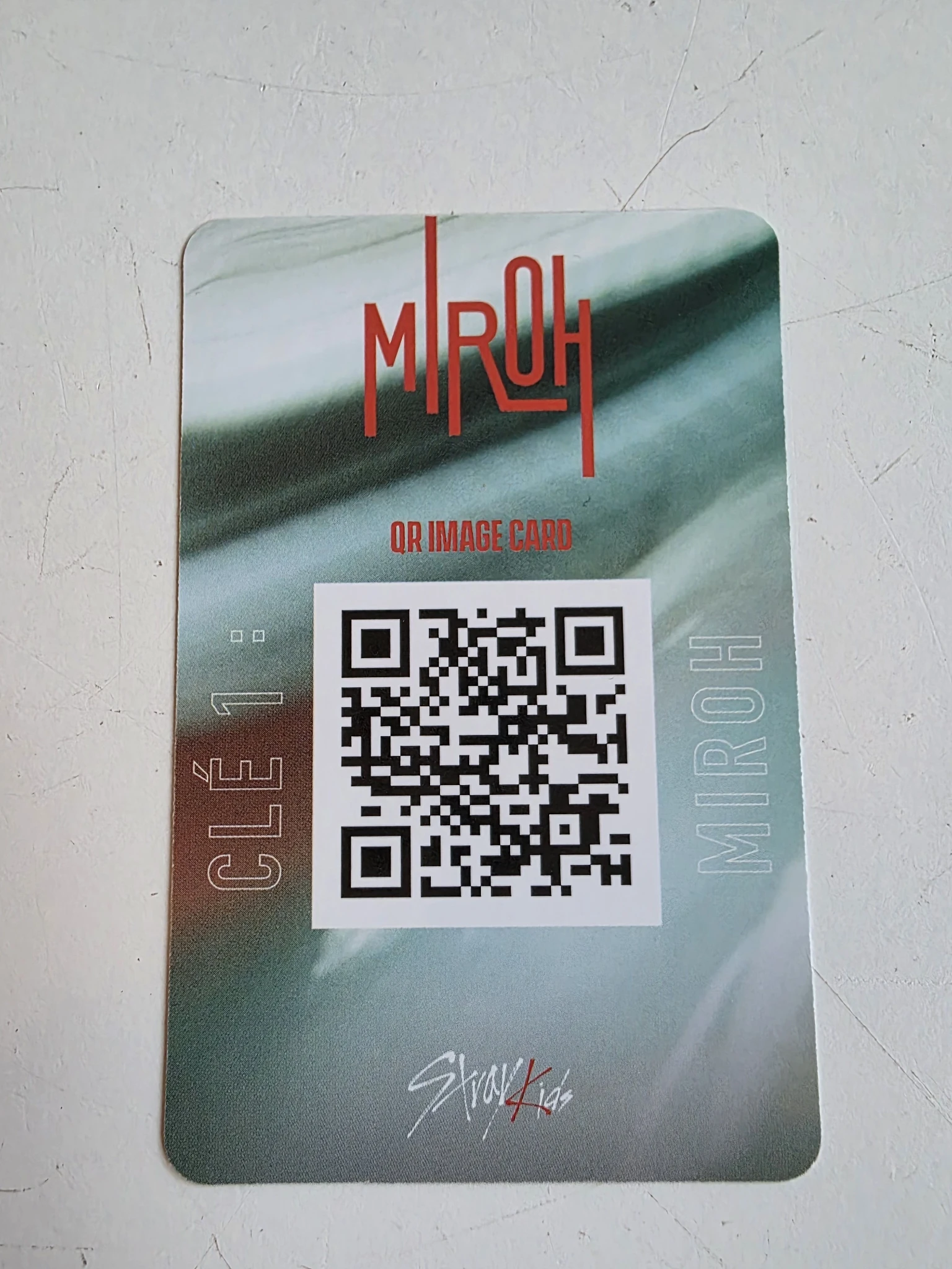Stray Kids Changbin Stray Kids - Changbin - Clé 1: Miroh Album album photocard album title ver. listing photo 2