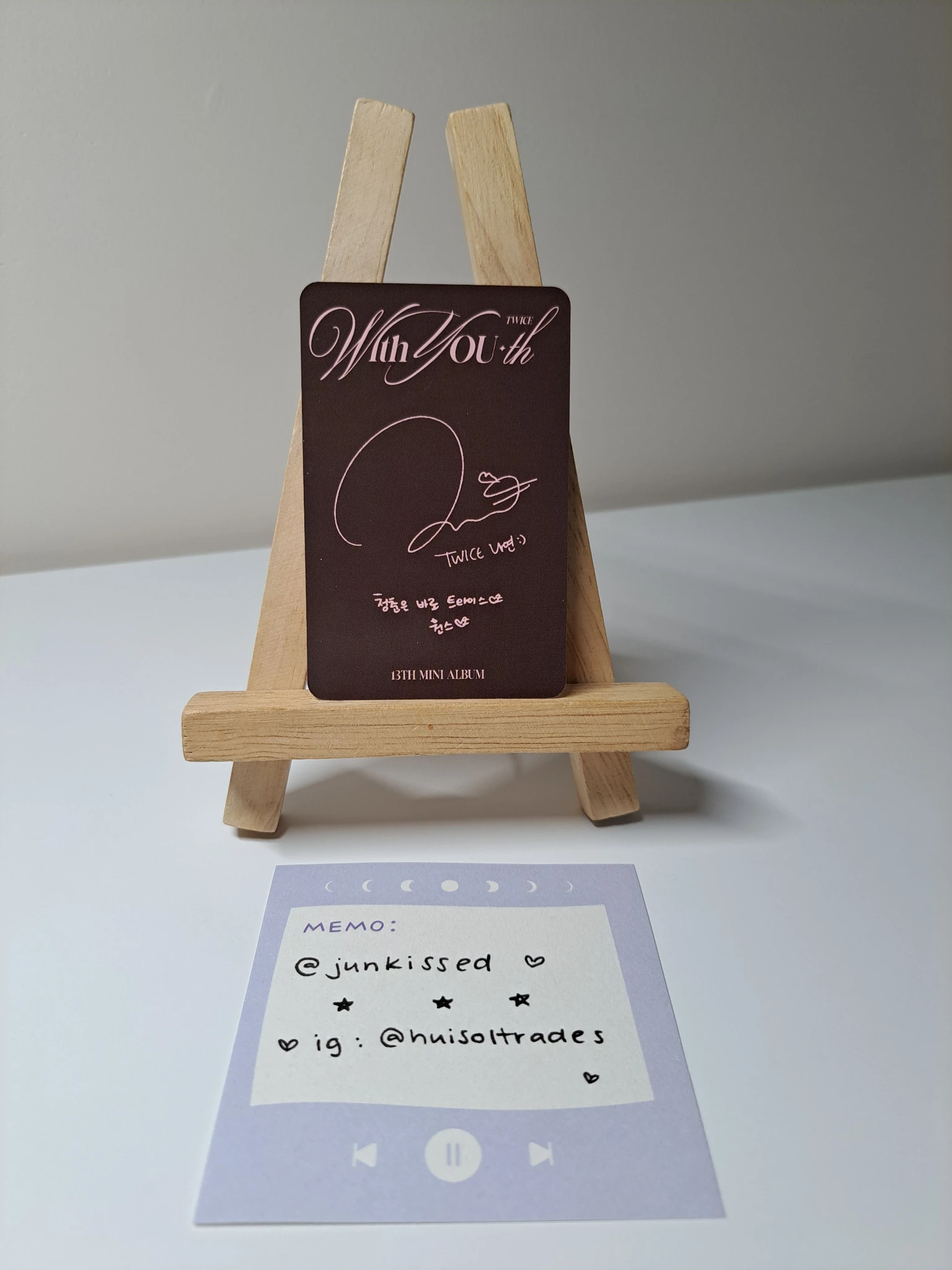 TWICE Nayeon TWICE-Nayeon-Album-with you-th listing photo 2